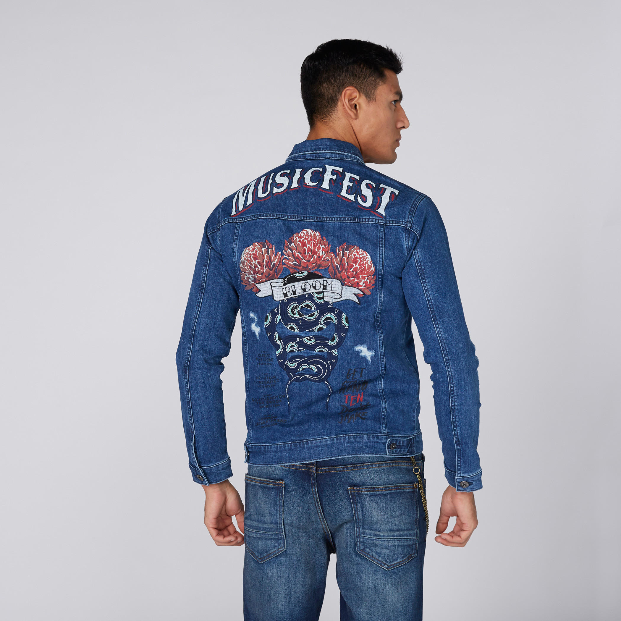 جاكيت من الدينم بأكمام طويلة وأزرار وطبعات من لي كوبر-men-clothing-jacketsandblazers-jackets-image-5