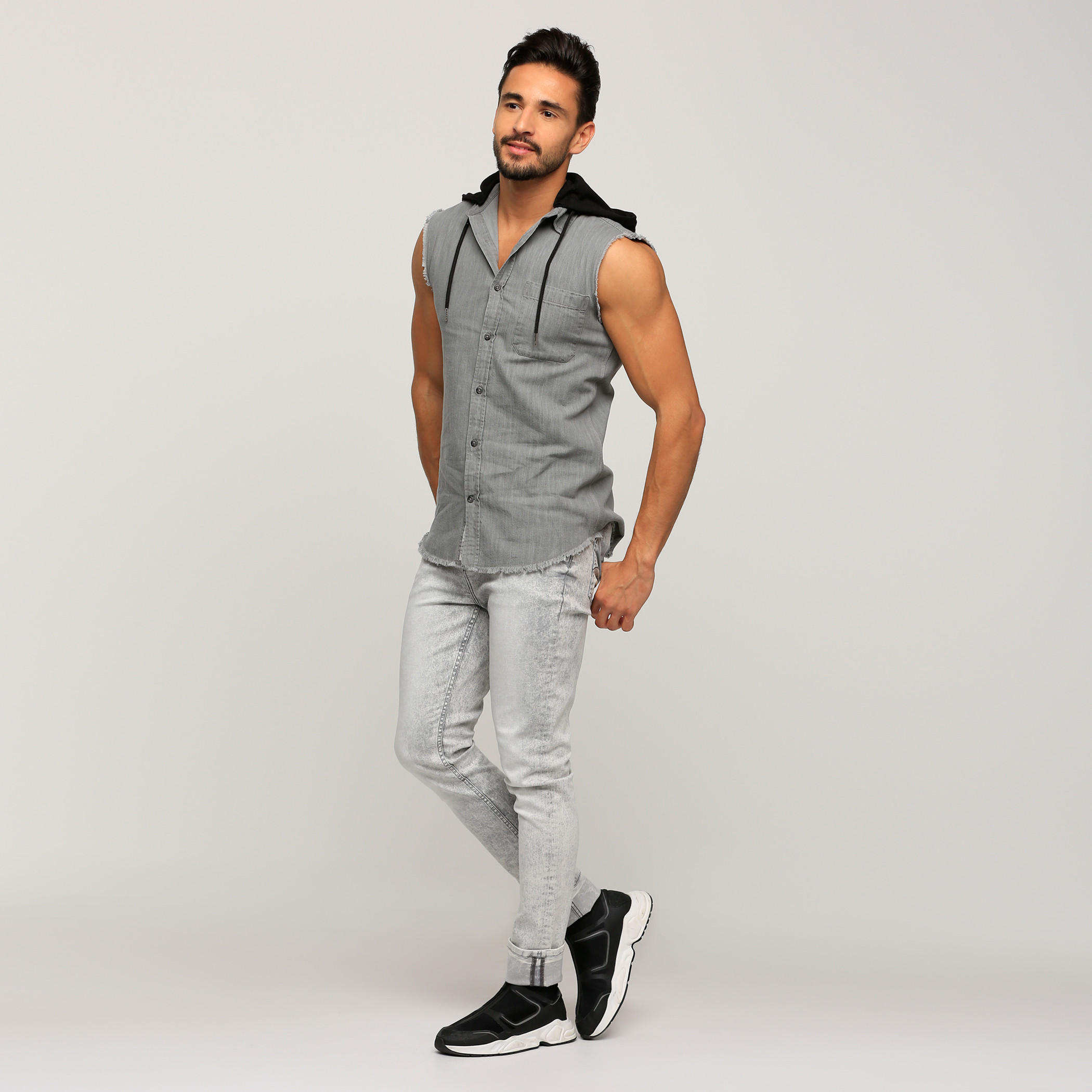 بنطال جينز طويل بجيوب من لي كوبر-men-clothing-bottoms-jeans-image-5