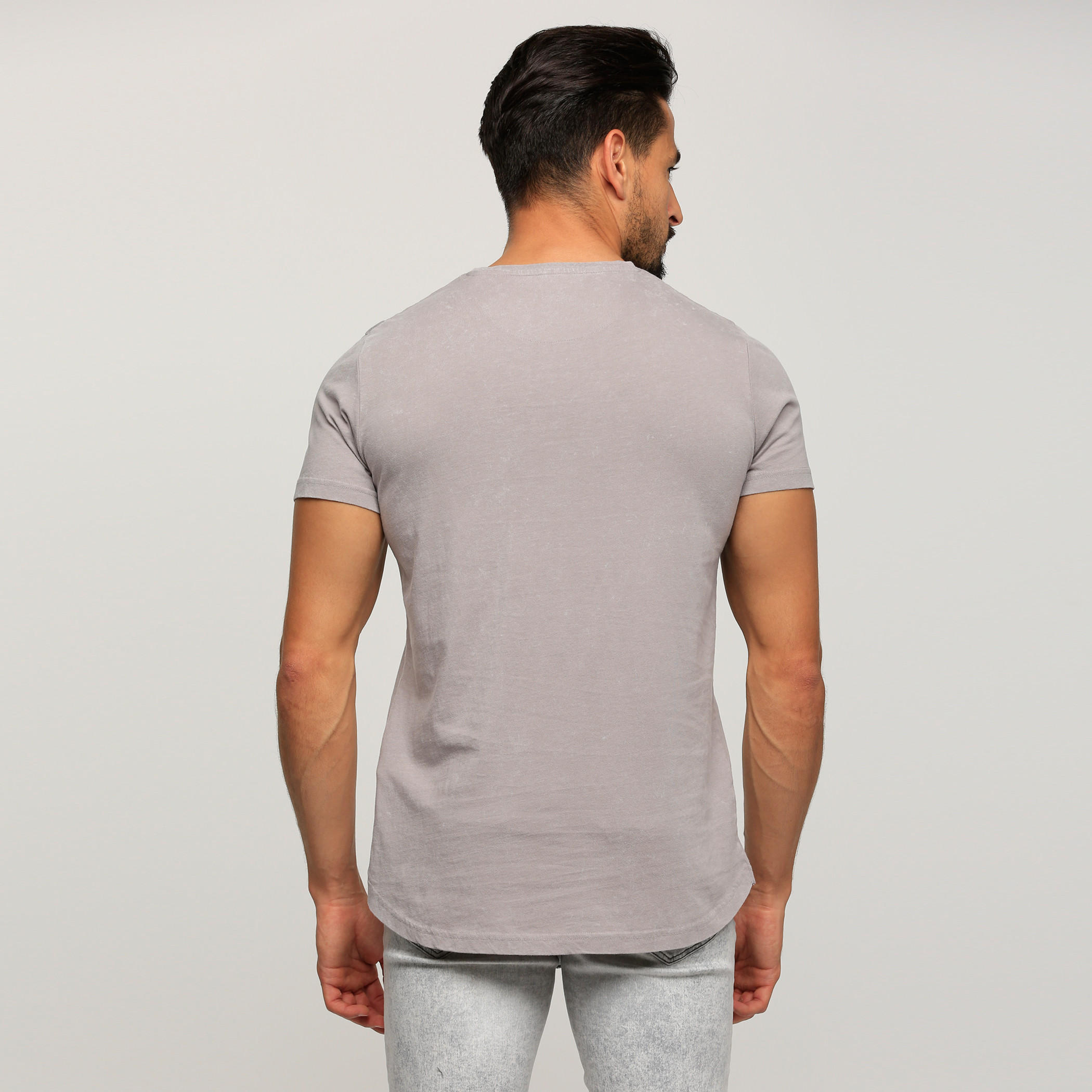 Lee Cooper Printed T-Shirt with Round Neck and Short Sleeves-men-clothing-tshirtsandpolos-tshirts-image-2
