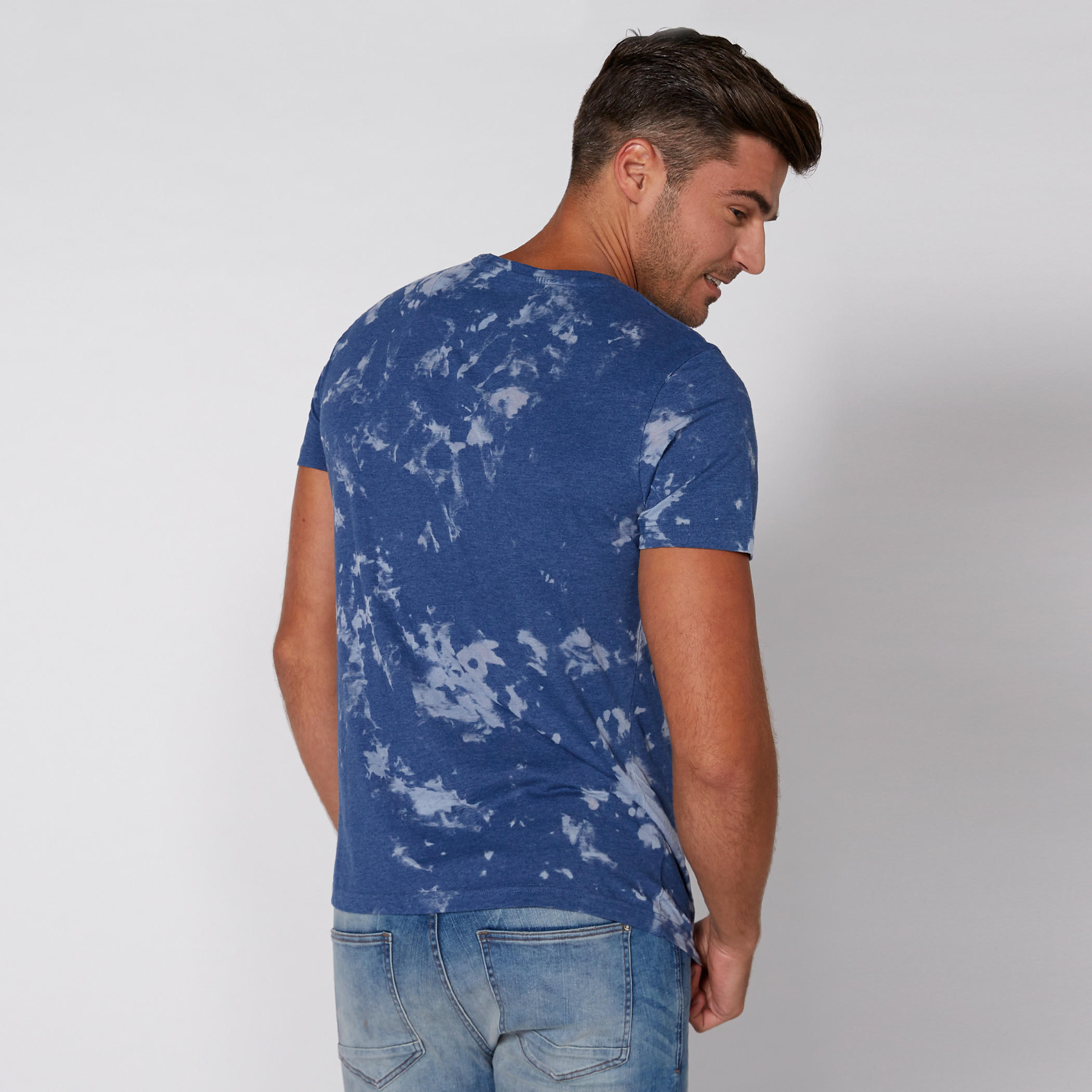Lee Cooper Printed T-Shirt with Round Neck and Short Sleeves-men-clothing-tshirtsandpolos-tshirts-image-4