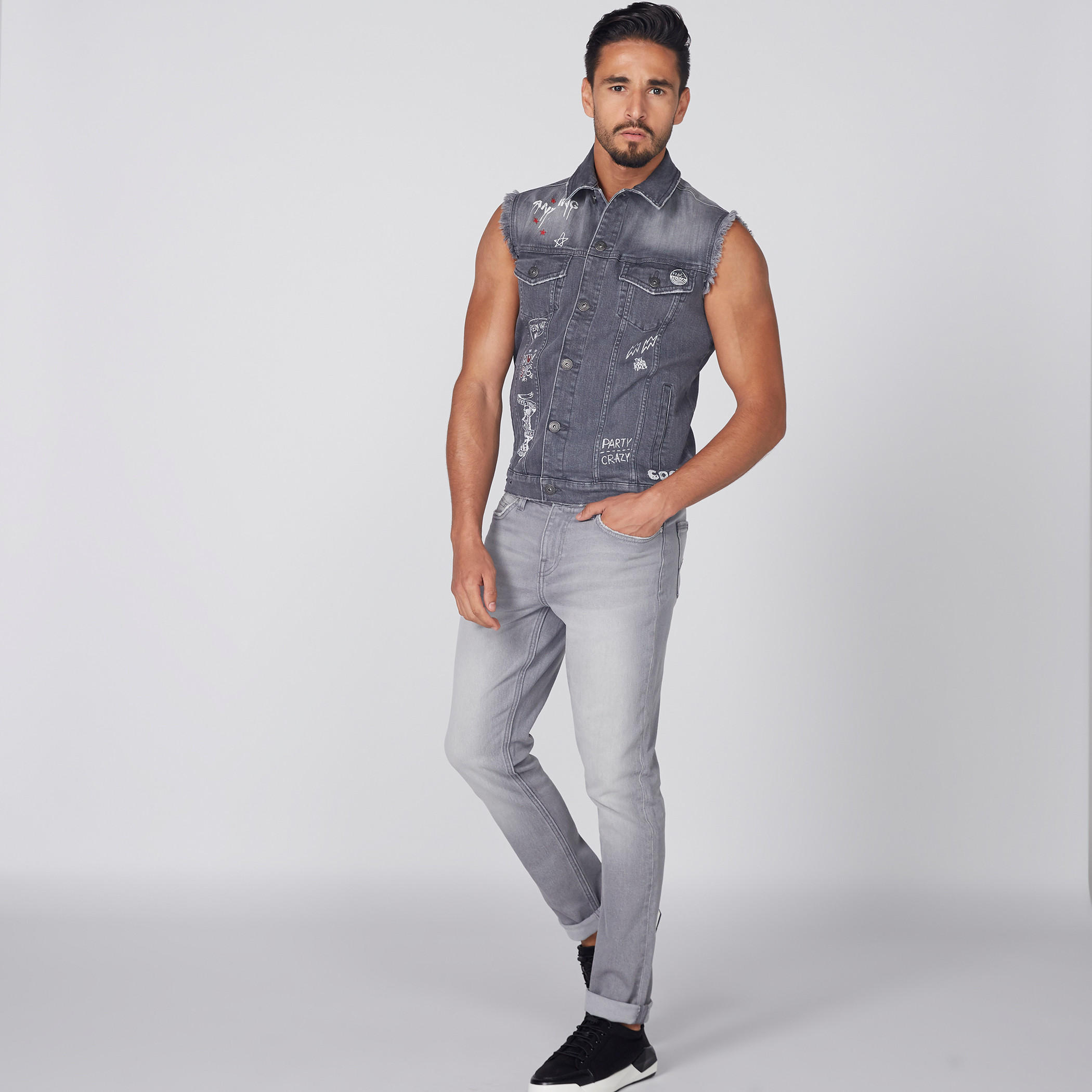 بنطال جينز طويل بجيب وزر إغلاق من لي كوبر-men-clothing-bottoms-jeans-image-2