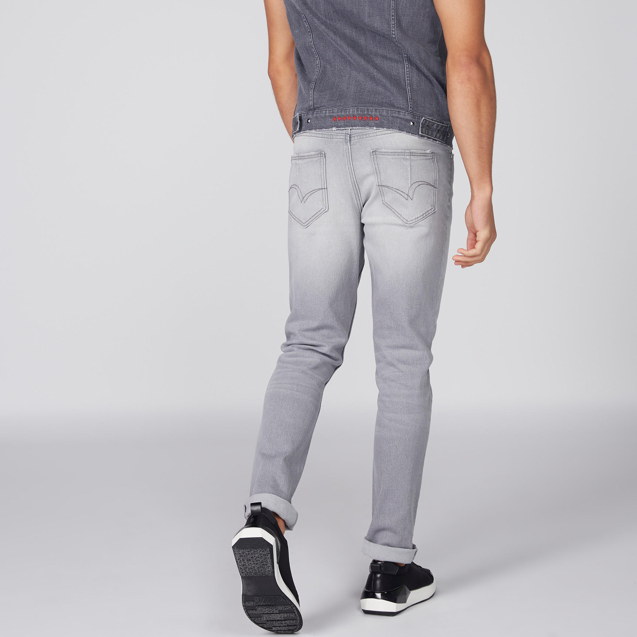 Lee Cooper Full Length Jeans with Button Closure and Pocket Detail-men-clothing-bottoms-jeans-image-5
