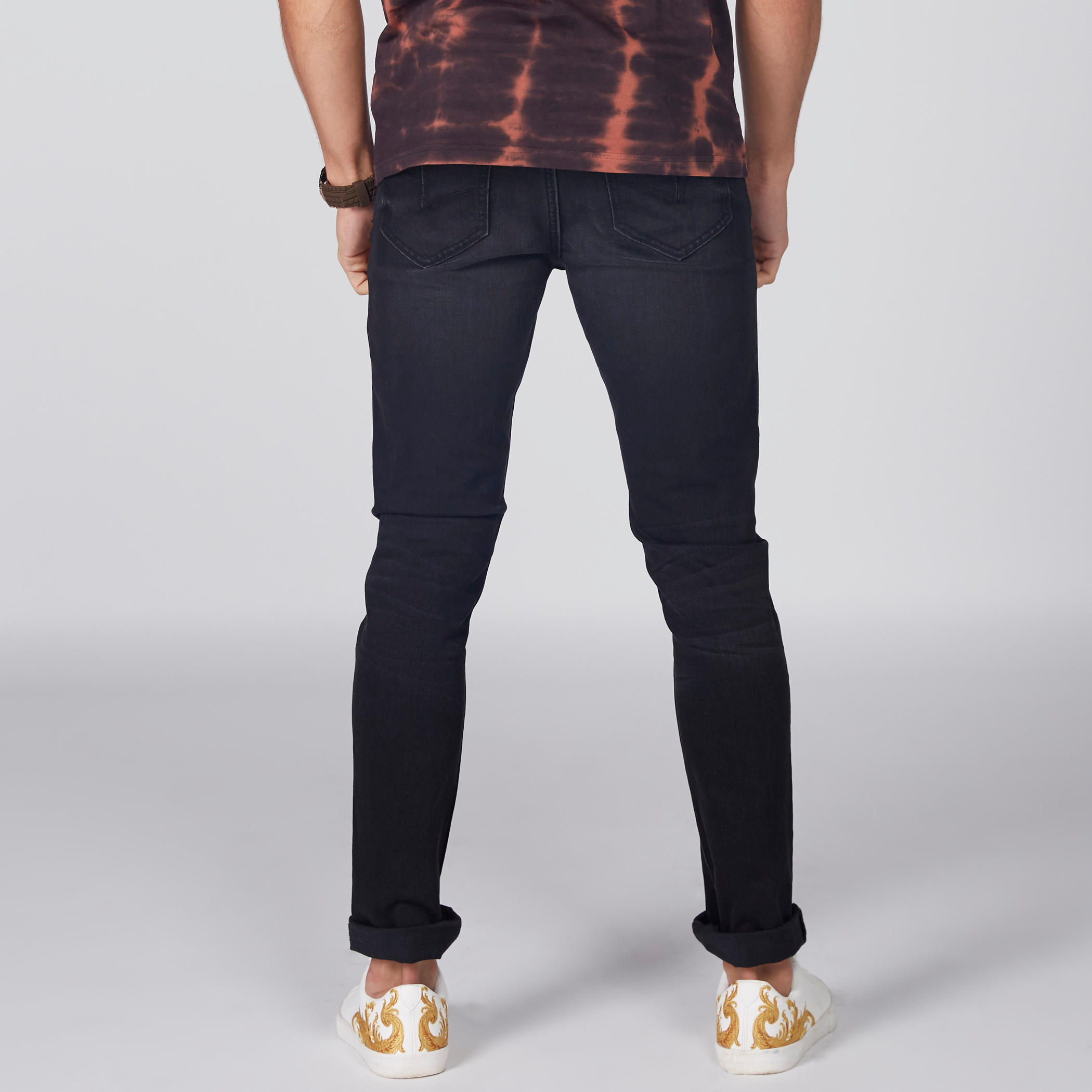 بنطال جينز طويل بزر إغلاق وجيوب من لي كوبر-men-clothing-bottoms-jeans-image-5