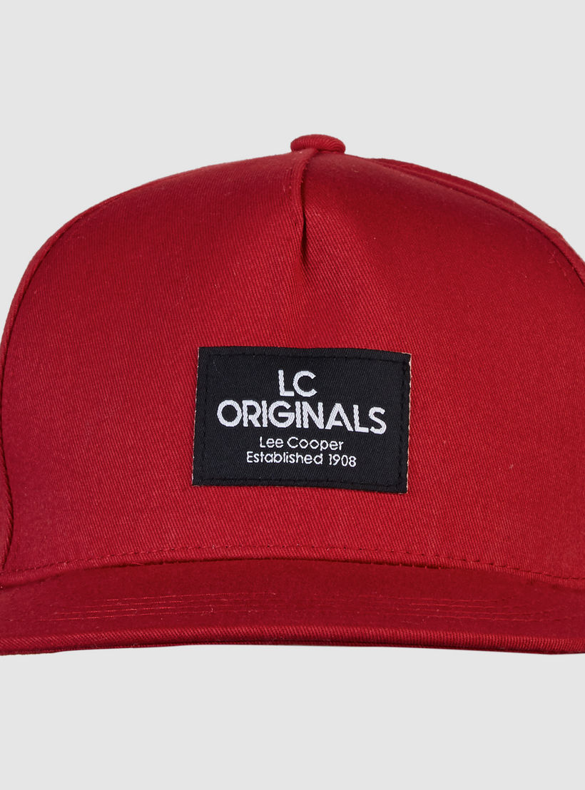 Lee Cooper Cap with Snap Closure-men-caps-image-1