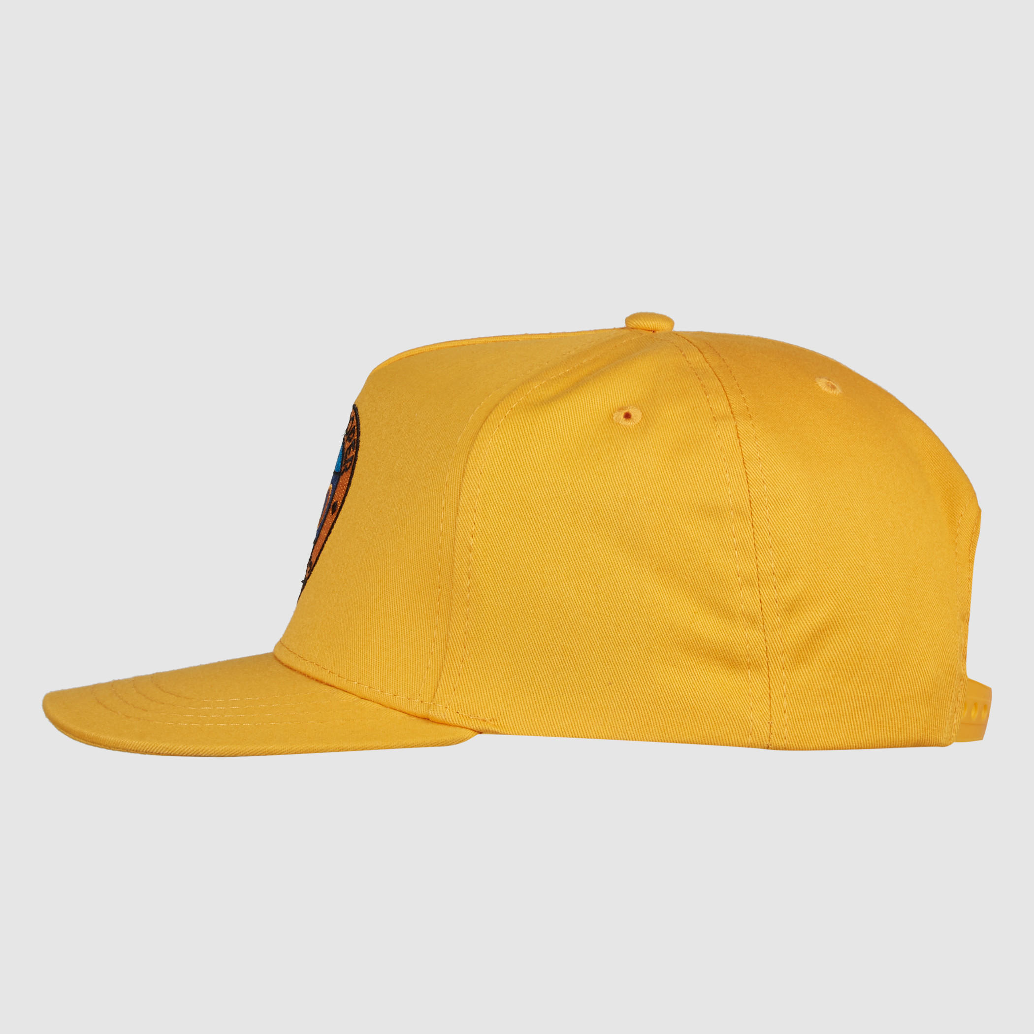 Lee Cooper Embroidered Cap with Snap Closure-men-caps-image-2