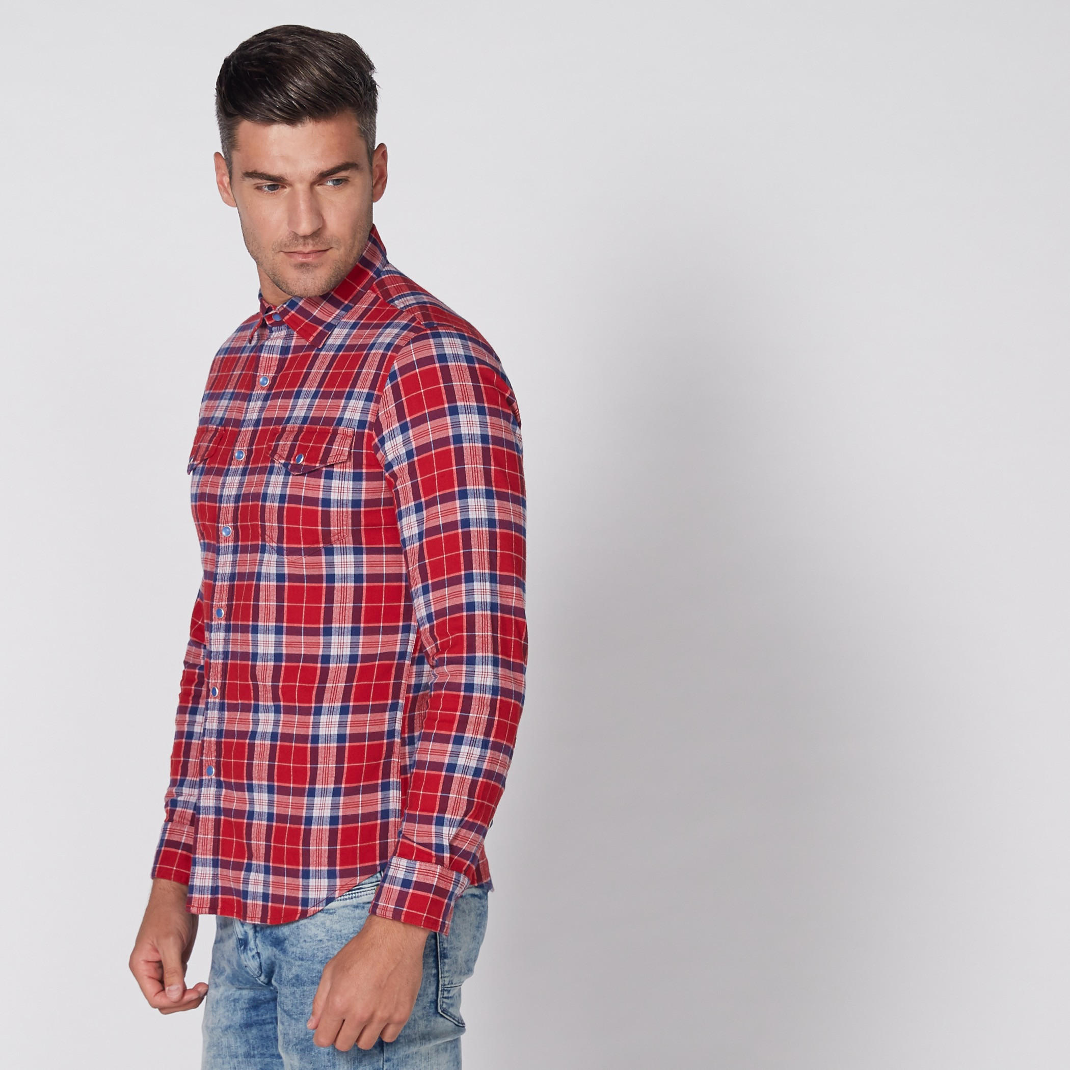 Full Sleeves Shirt with Complete Placket-men-clothing-shirts-image-2