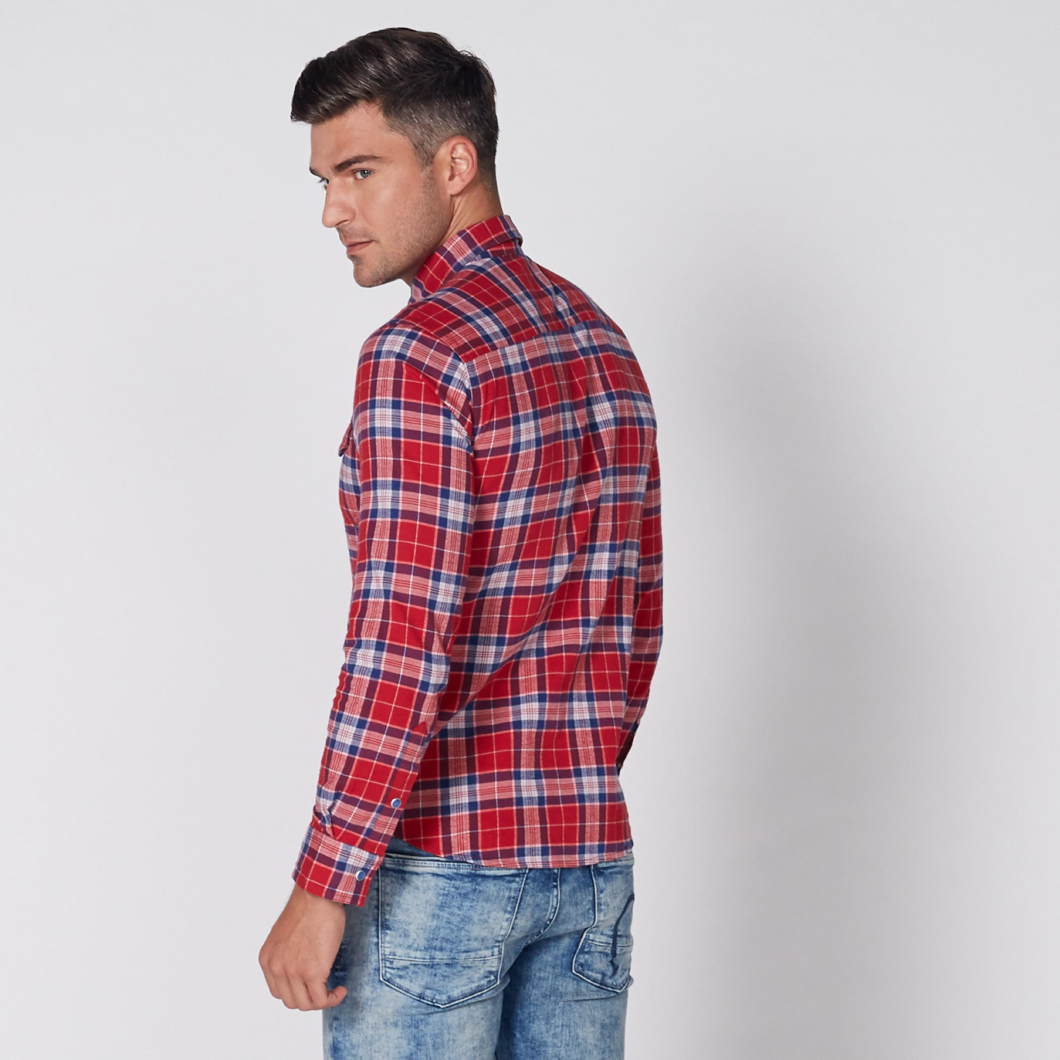 Full Sleeves Shirt with Complete Placket-men-clothing-shirts-image-3