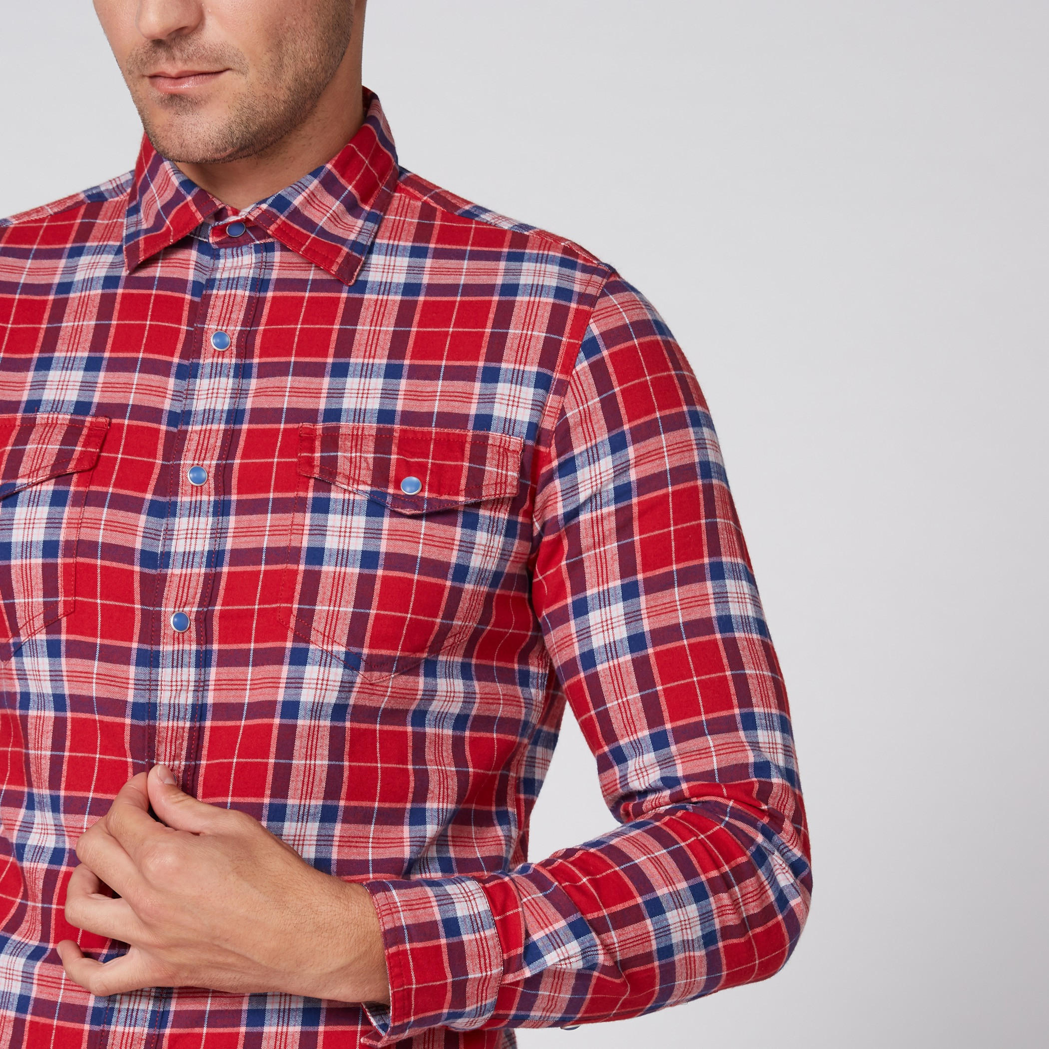 Full Sleeves Shirt with Complete Placket-men-clothing-shirts-image-4