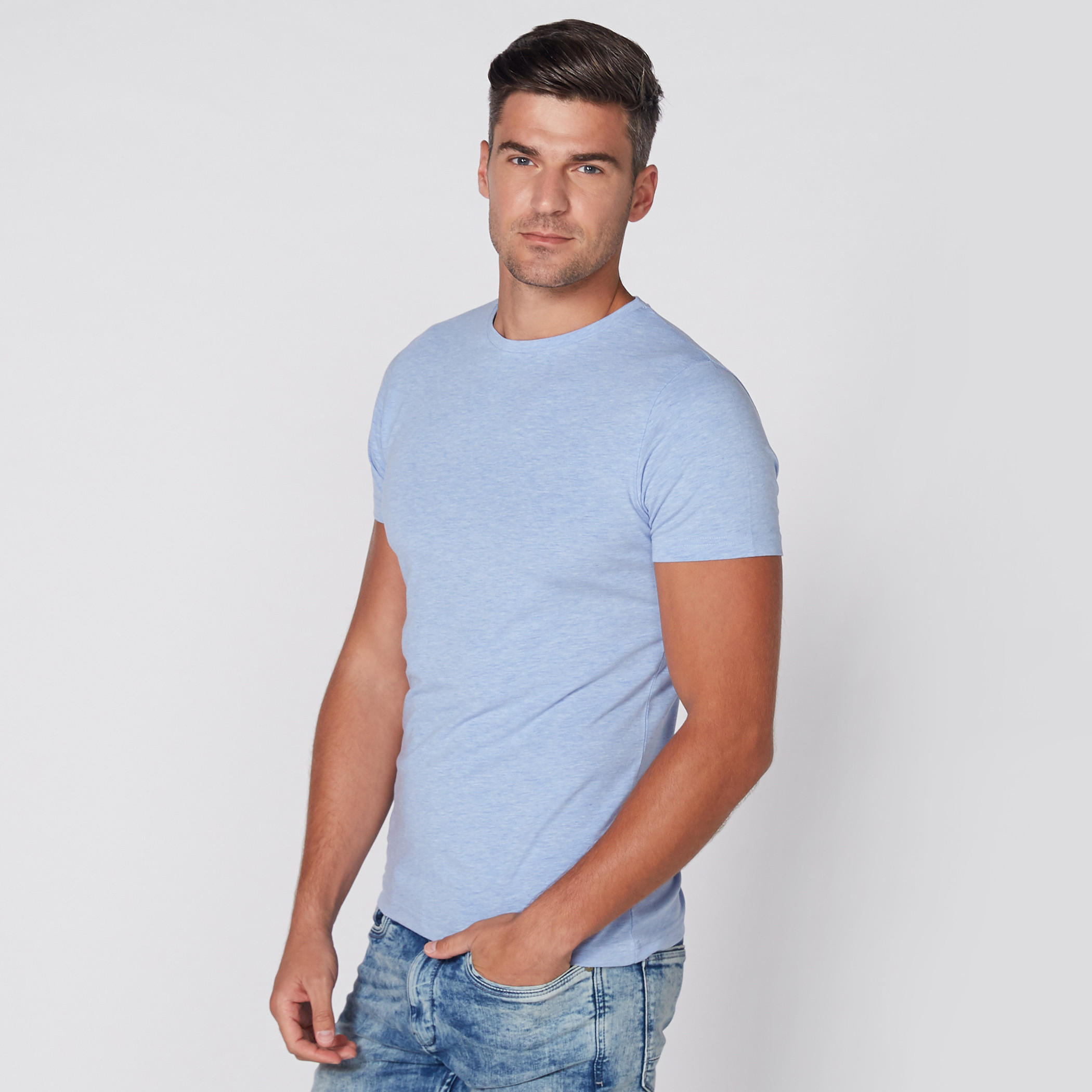 تيشيرت بأكمام قصيرة من لي كوبر-men-clothing-tshirtsandpolos-tshirts-image-4