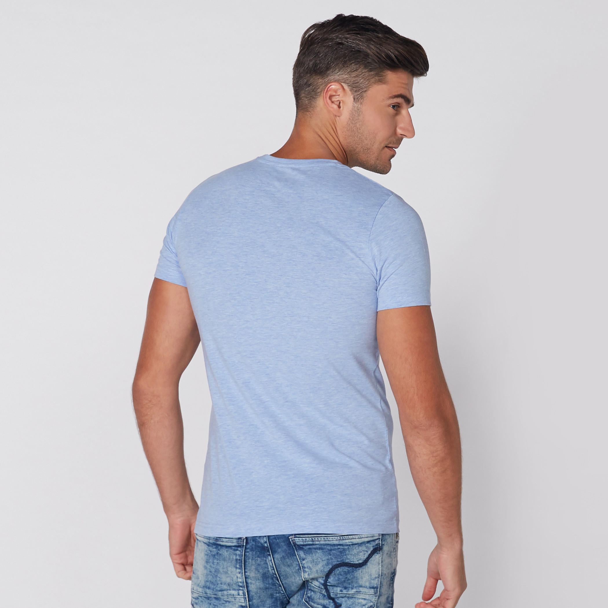 تيشيرت بأكمام قصيرة من لي كوبر-men-clothing-tshirtsandpolos-tshirts-image-1