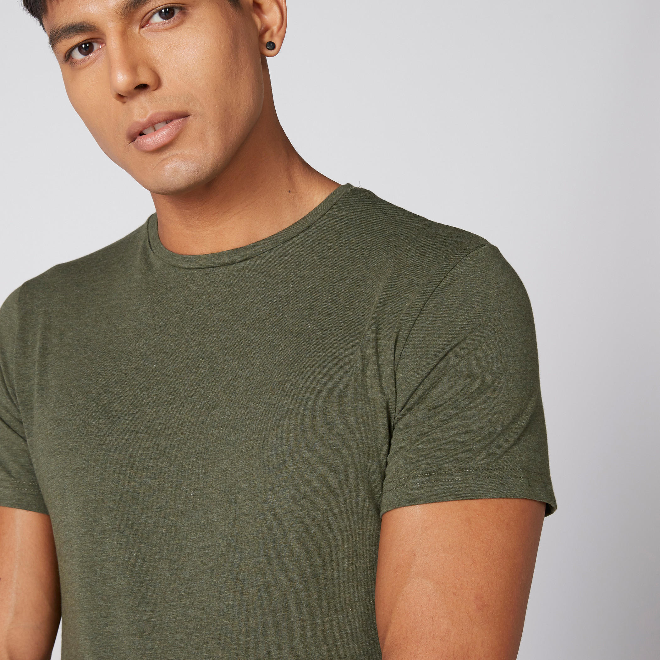 تيشيرت بياقة مستديرة وأكمام قصيرة من لي كوبر-men-clothing-tshirtsandpolos-tshirts-image-3