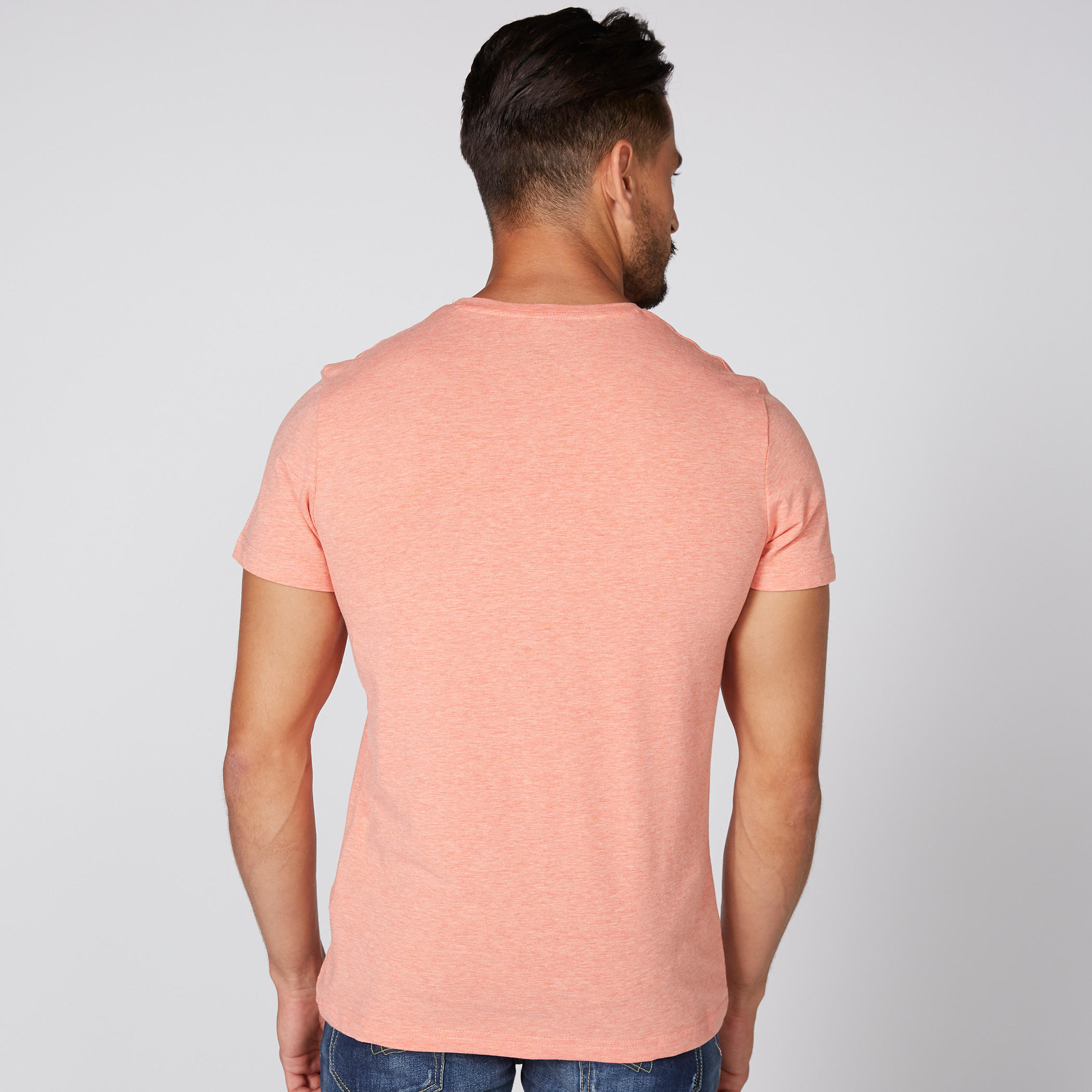 Lee Cooper Round Neck T-Shirt with Short Sleeves-men-clothing-tshirtsandpolos-tshirts-image-3