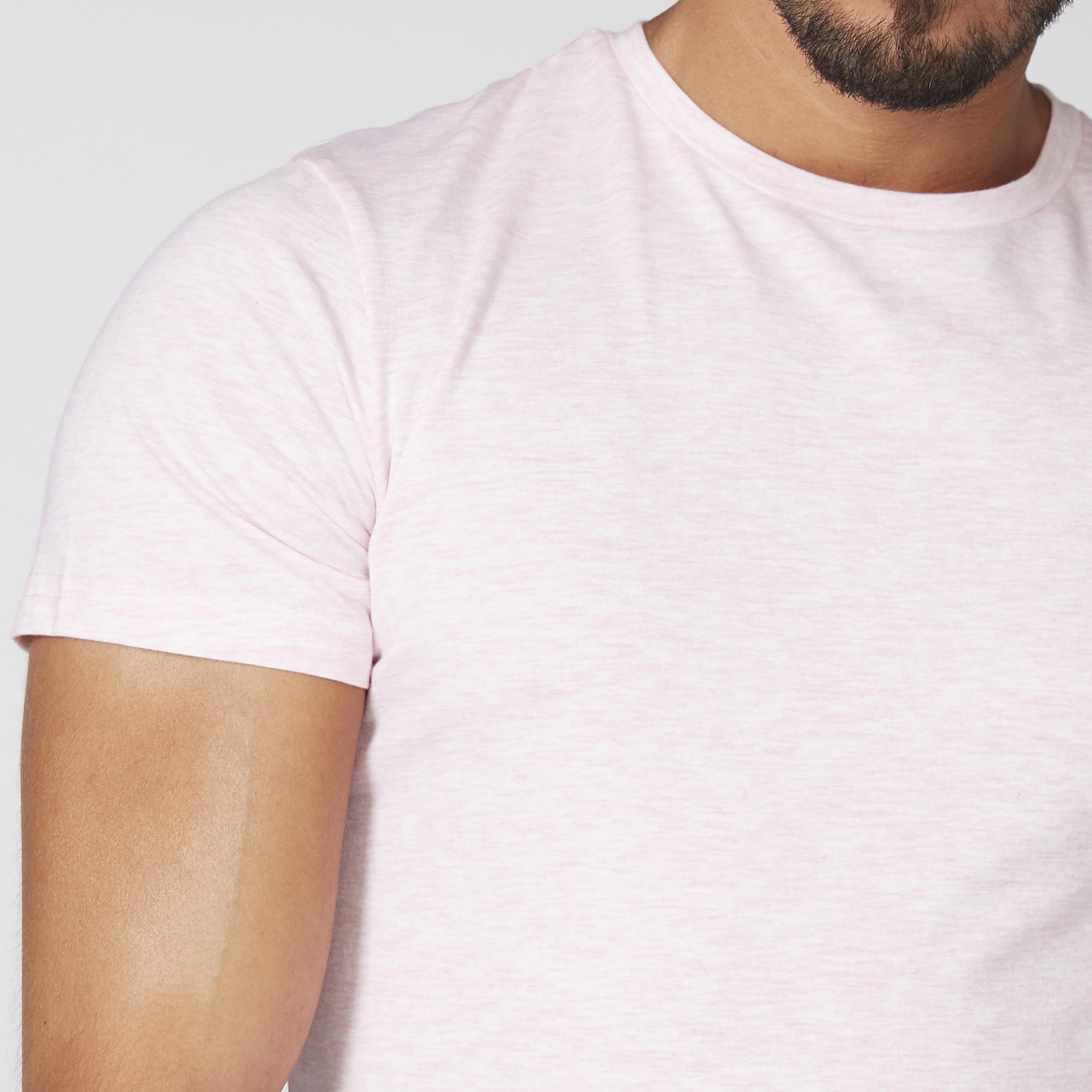 تيشيرت بياقة مستديرة وأكمام قصيرة من لي كوبر-men-clothing-tshirtsandpolos-tshirts-image-2