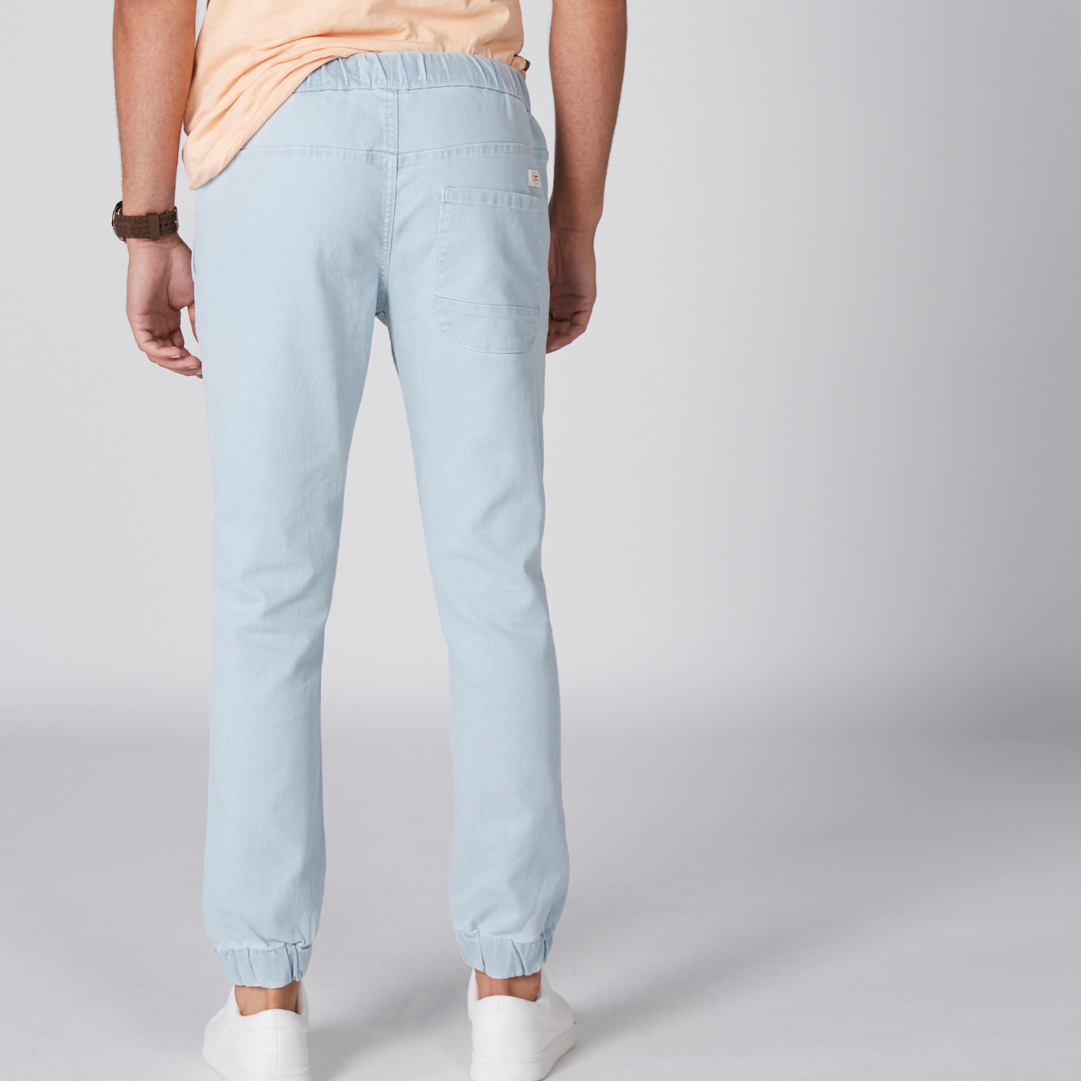 بنطال رياضي بخصر مطاطي وجيوب من لي كوبر-men-clothing-bottoms-joggers-image-5