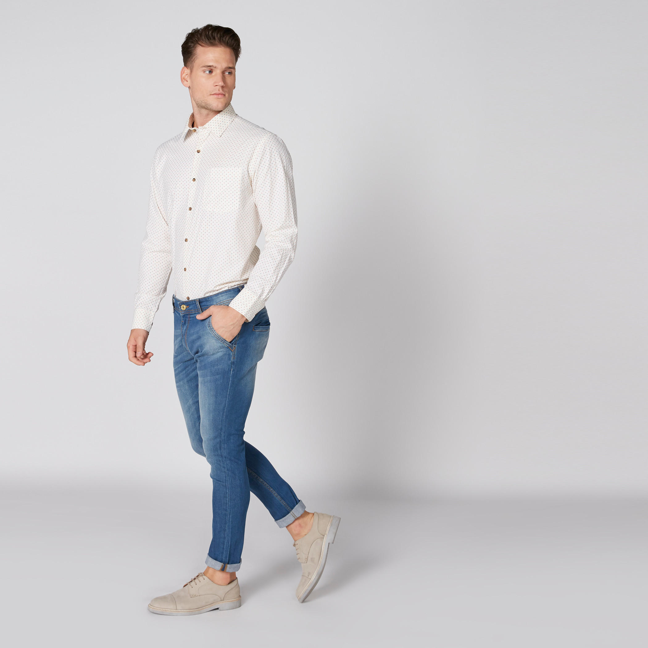 بنطال جينز طويل بزر إغلاق وجيوب من لي كوبر-men-clothing-bottoms-jeans-image-3