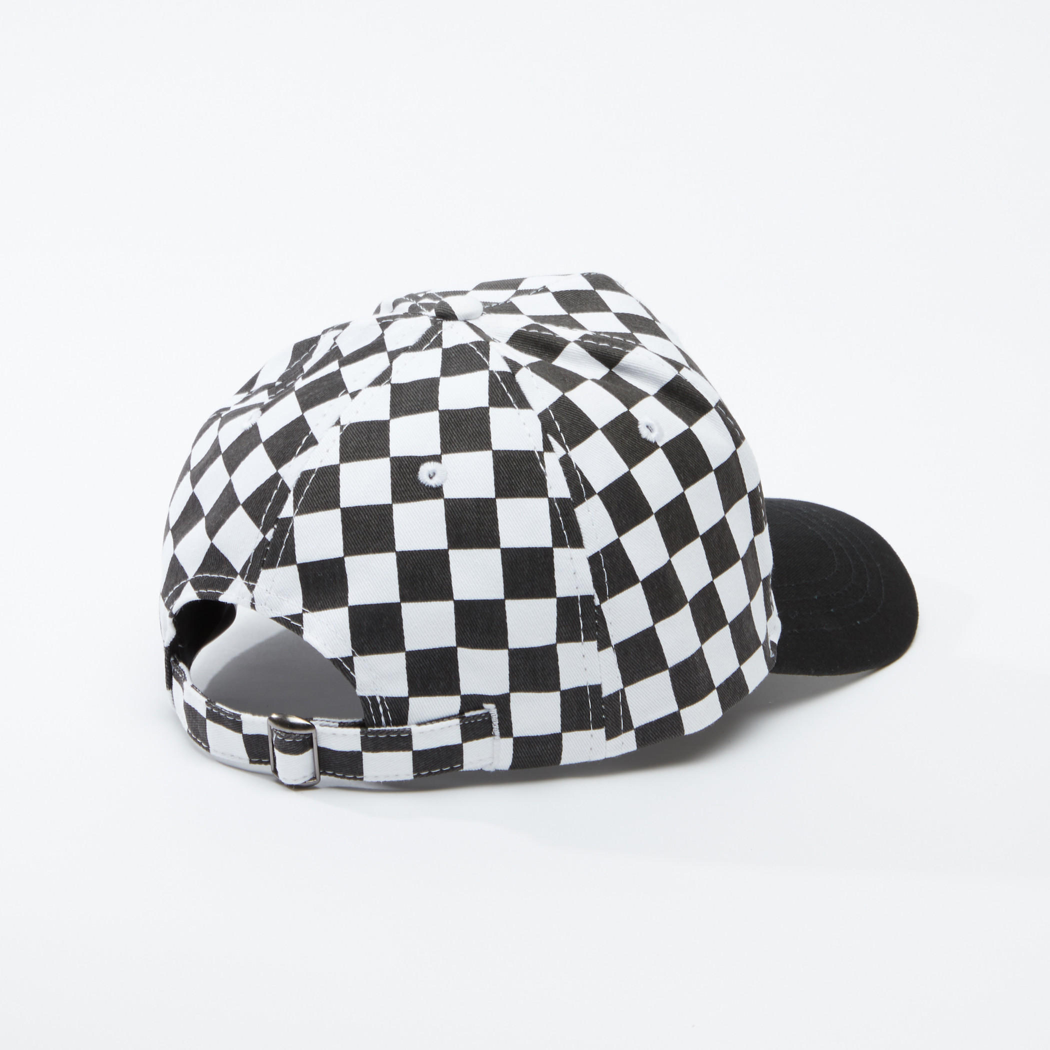Lee Cooper Chequered Cap with Adjustable Slide Closure-men-caps-image-3