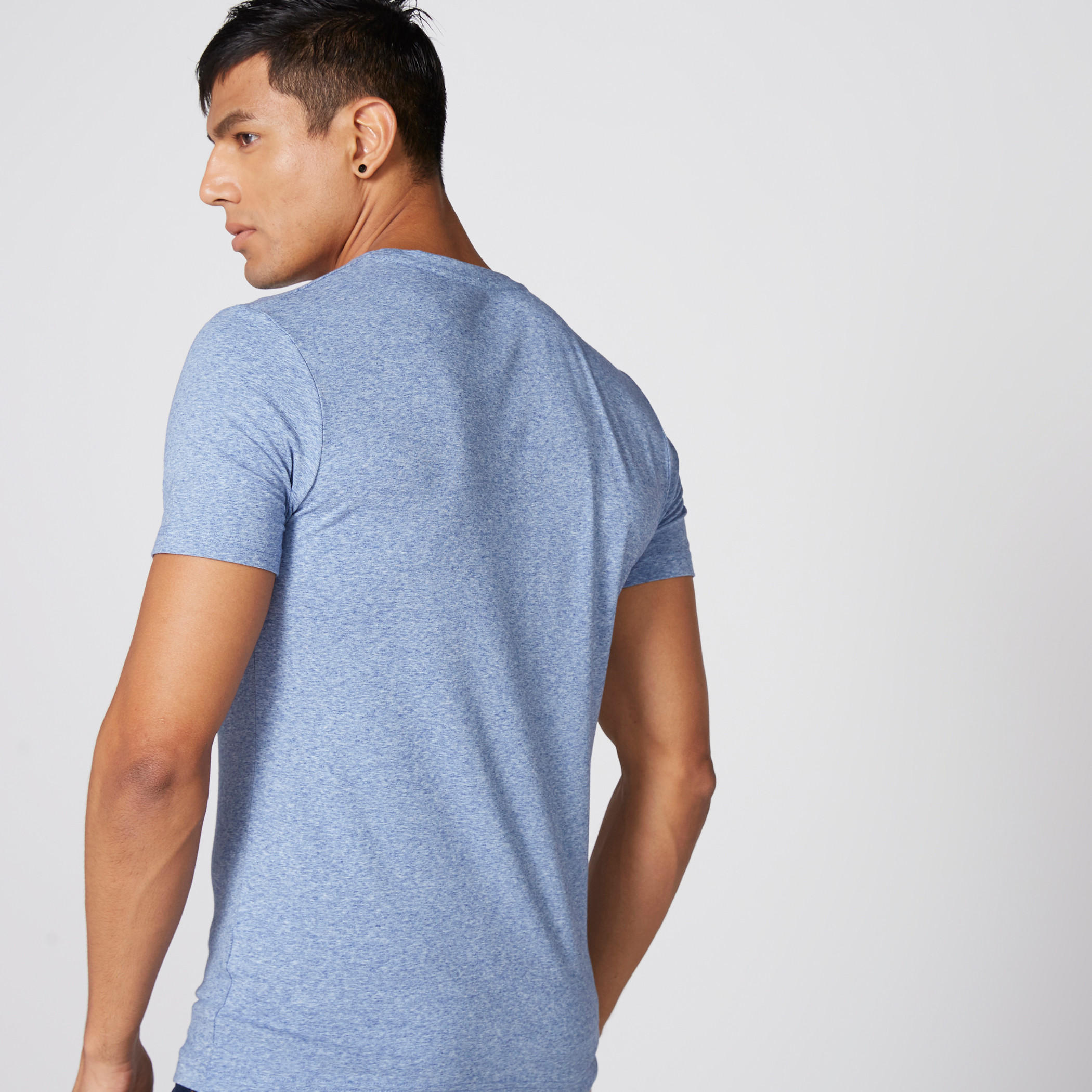 تيشيرت بياقة مستديرة وأكمام قصيرة من لي كوبر-men-clothing-tshirtsandpolos-tshirts-image-3
