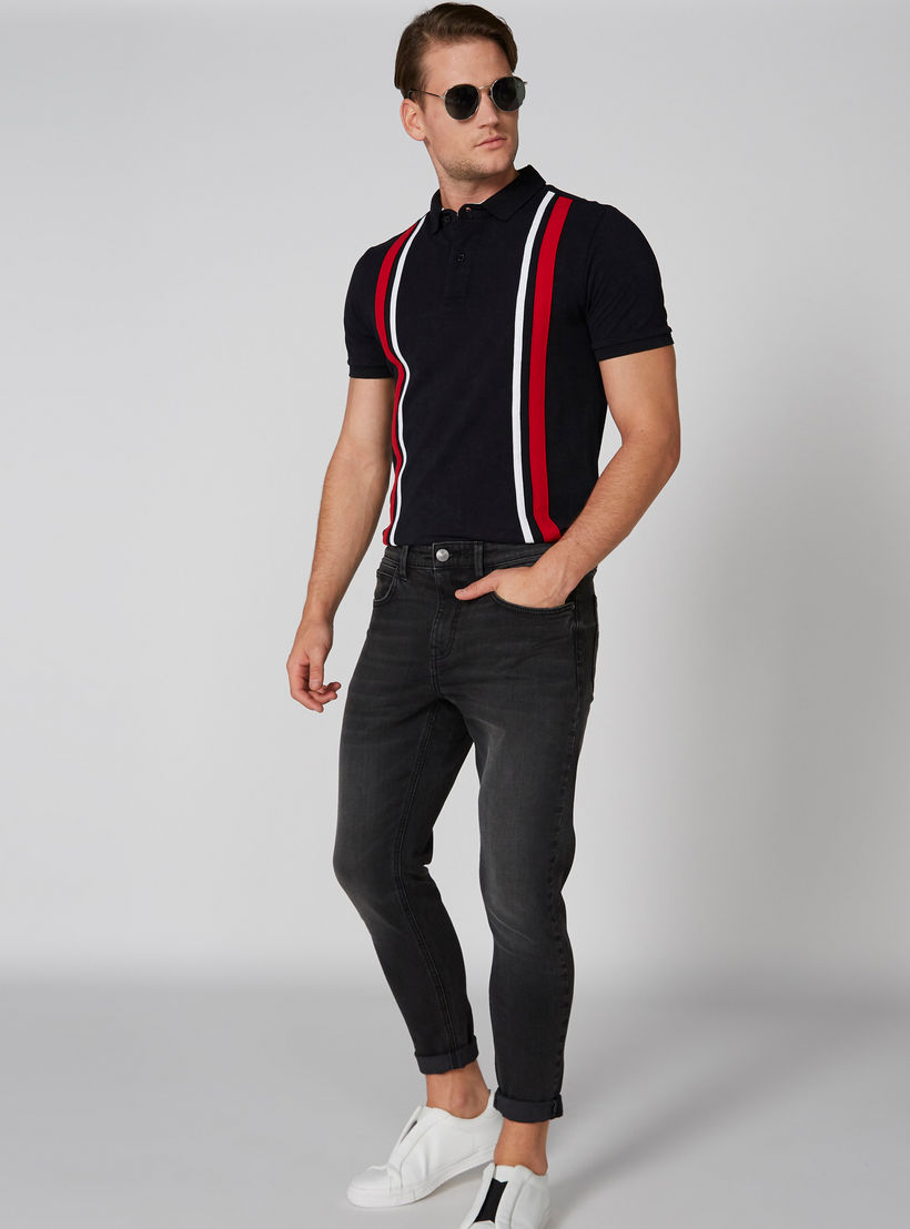 بنطال جينز طويل بزر إغلاق وجيوب من لي كوبر-men-clothing-bottoms-jeans-image-3