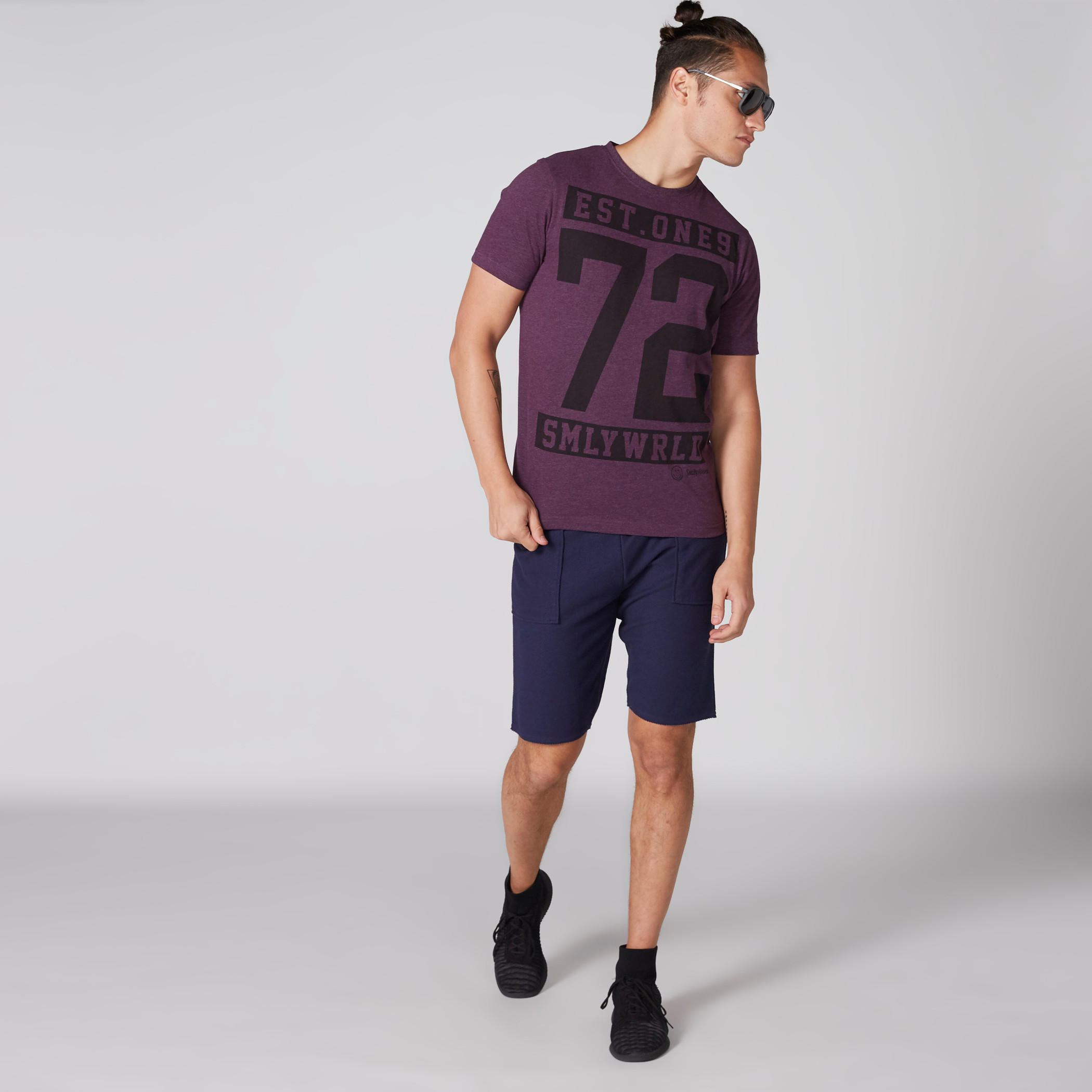 شورت بخصر مطّاطي وجيوب من لي كوبر-men-clothing-bottoms-shorts-image-3