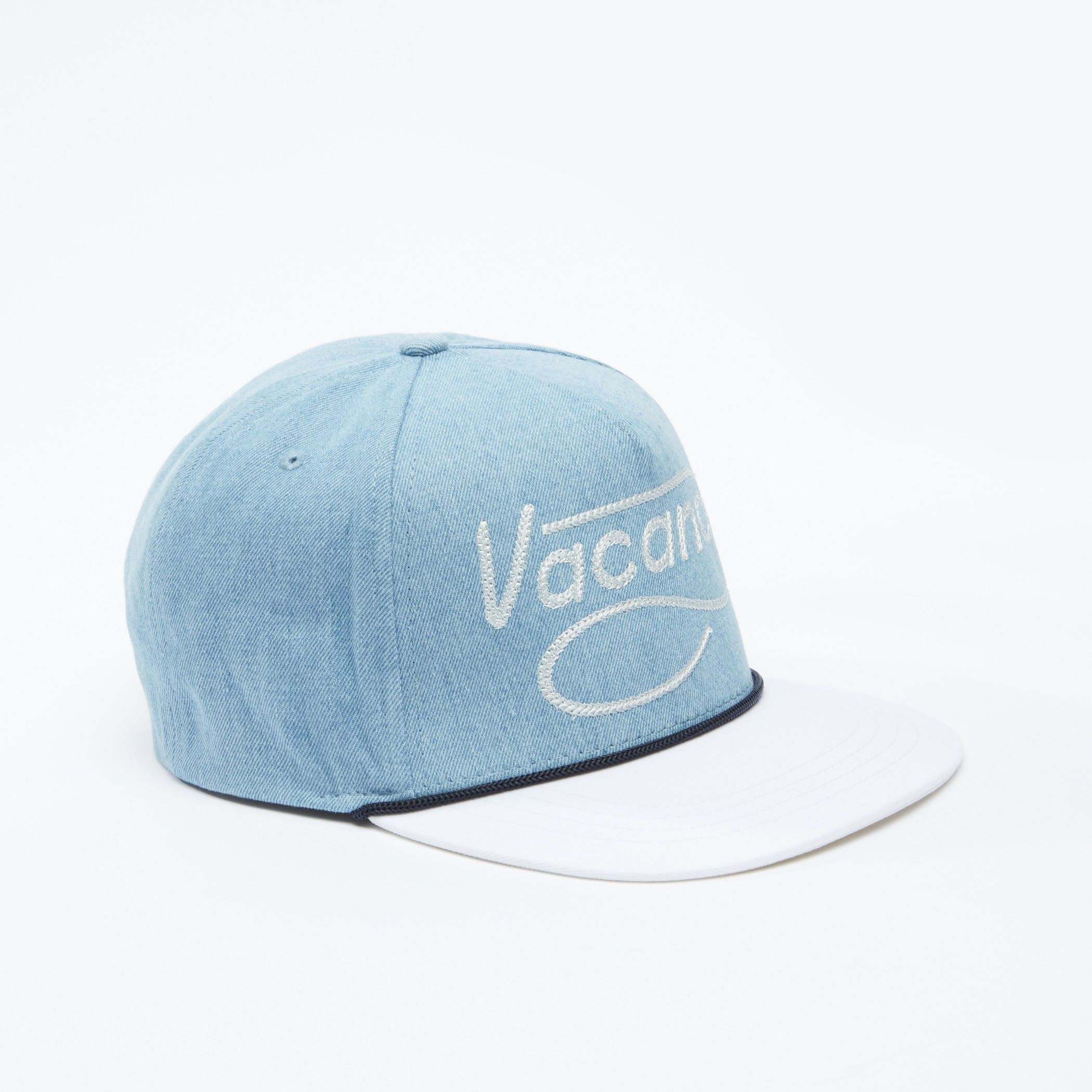 Lee Cooper Embroidered Cap with Snap Closure-men-caps-image-1
