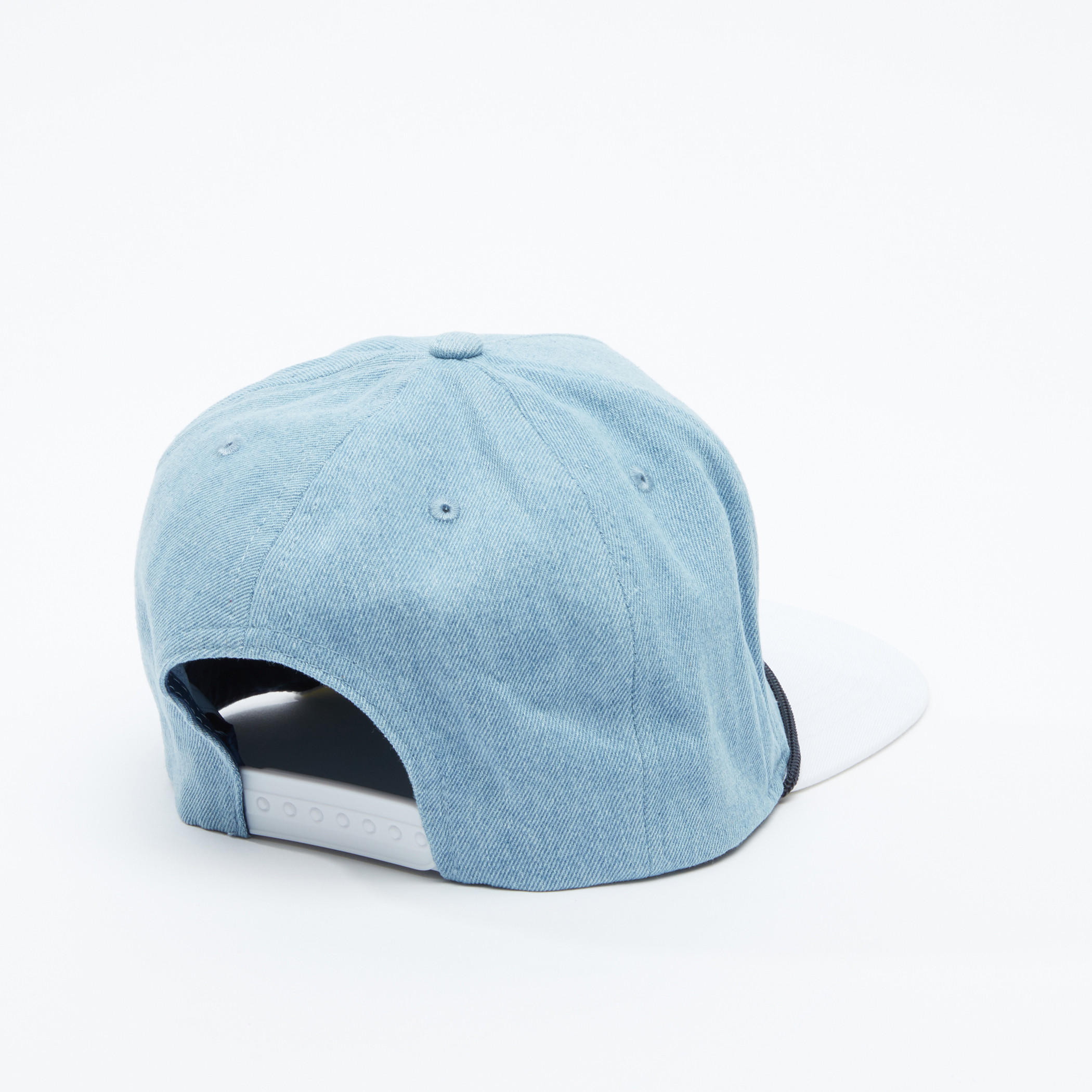 Lee Cooper Embroidered Cap with Snap Closure-men-caps-image-3