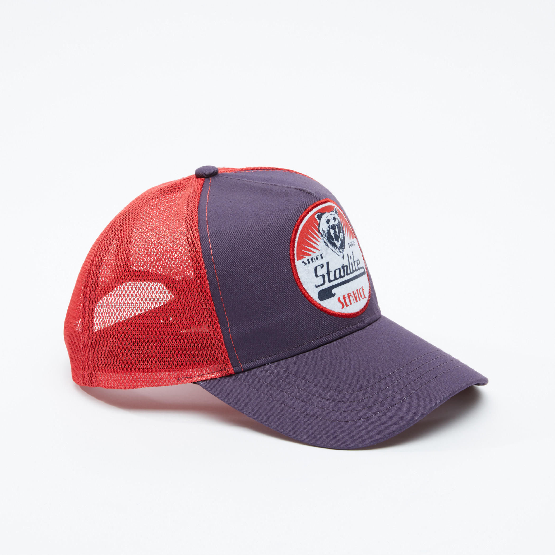 Lee Cooper Textured Cap with Snap Closure-men-caps-image-1