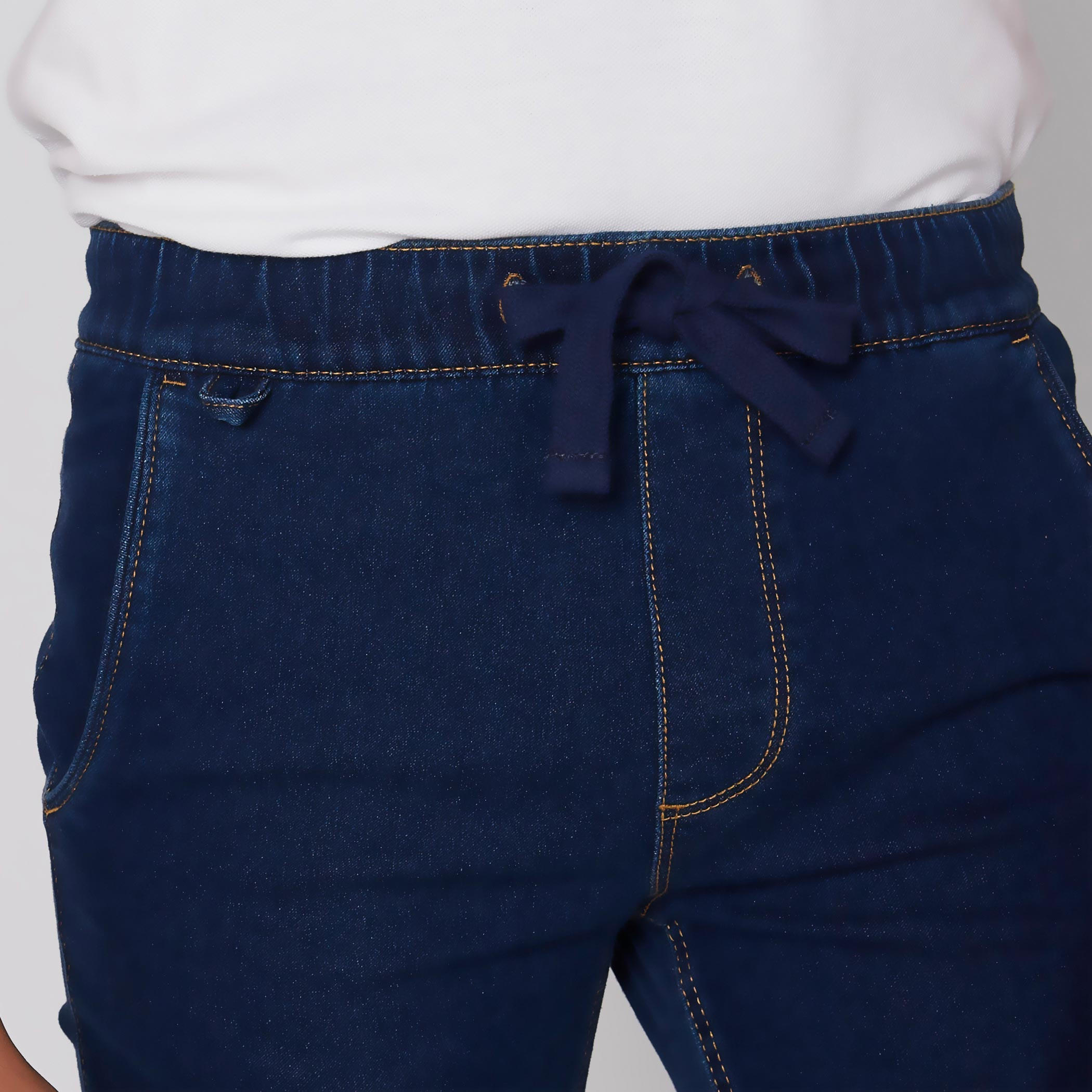 بنطال رياضي طويل بخصر مطّاطي من لي كوبر-men-clothing-bottoms-jeans-image-4