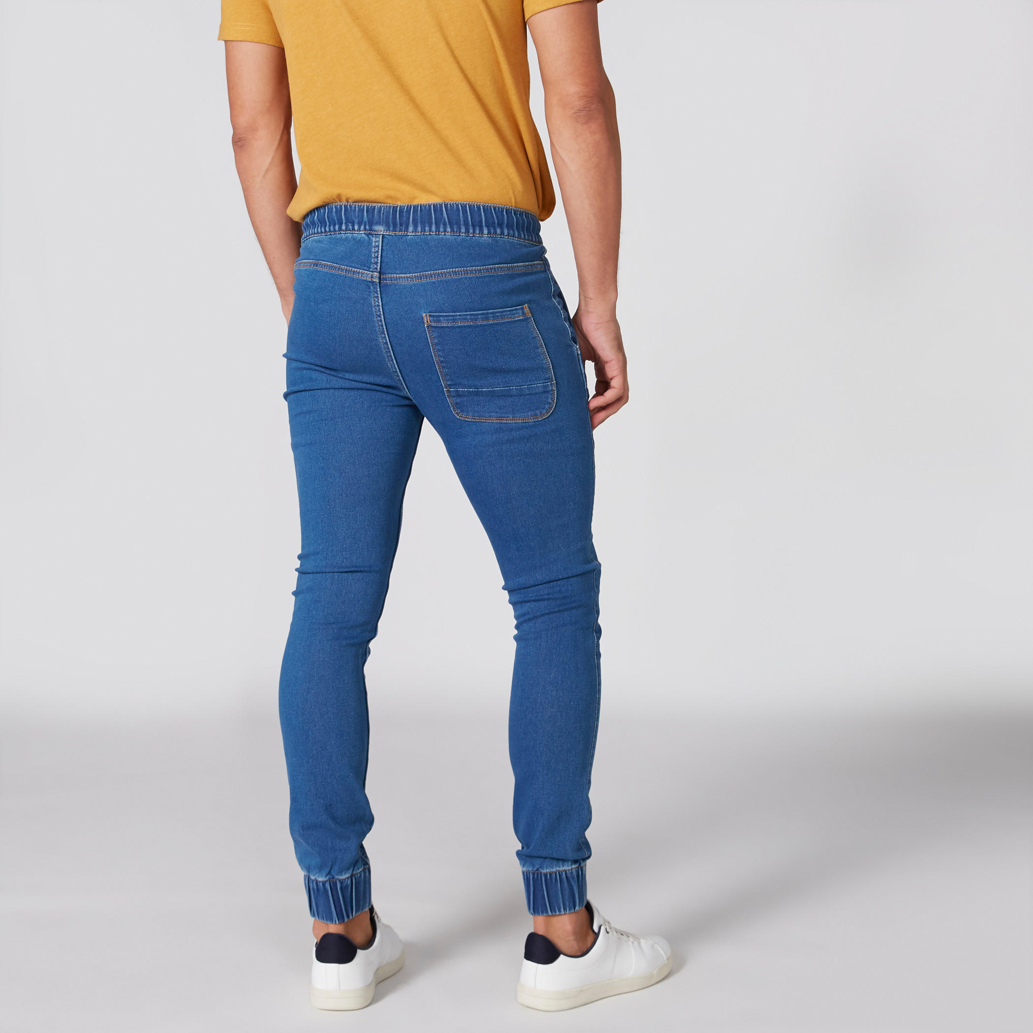 بنطال جينز طويل برباط إغلاق وجيوب من لي كوبر-men-clothing-bottoms-jeans-image-2