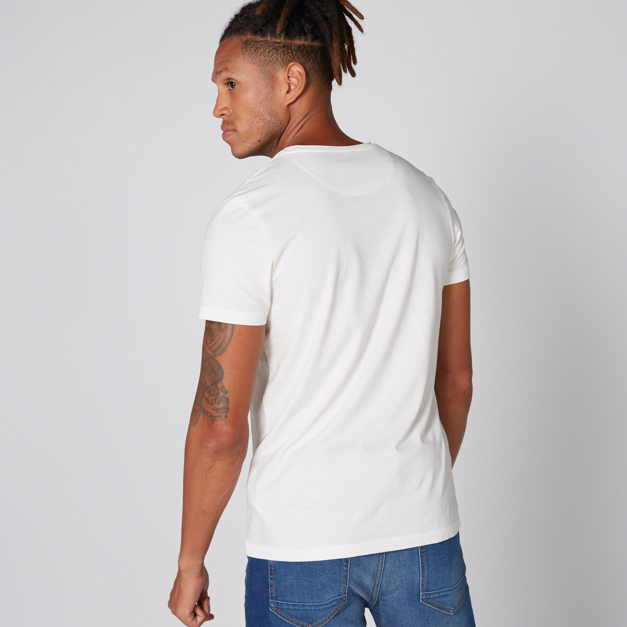 Lee Cooper Printed T-Shirt with Round Neck and Short Sleeves-men-clothing-tshirtsandpolos-tshirts-image-2