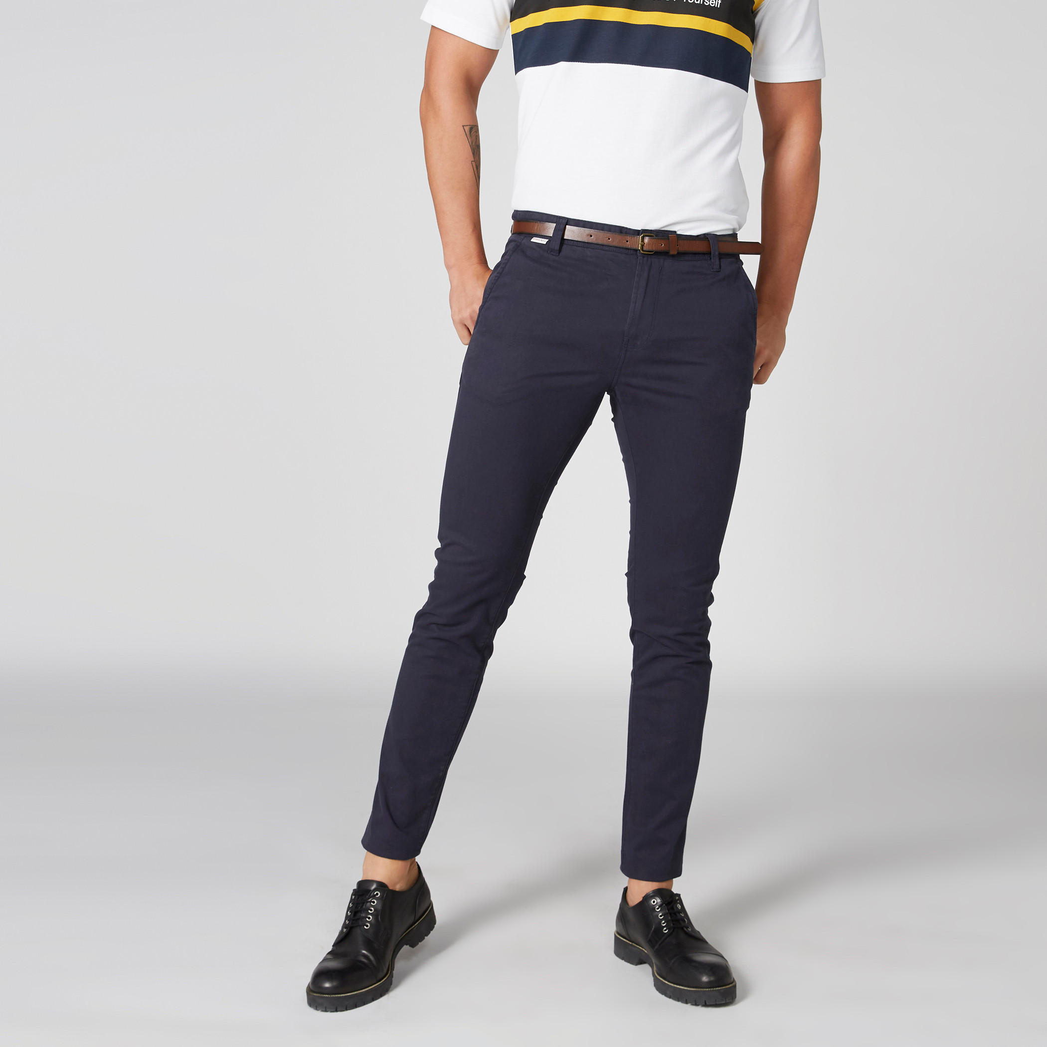 بنطال شينو طويل بجيوب وحزام-men-clothing-bottoms-trousersandchinos-trousers-image-3