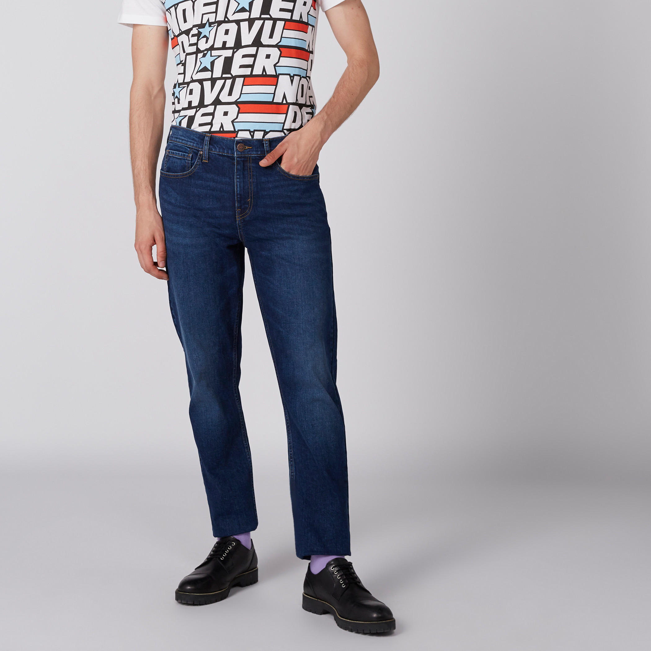 Lee Cooper Jeans with Button Closure-men-clothing-bottoms-jeans-image-1