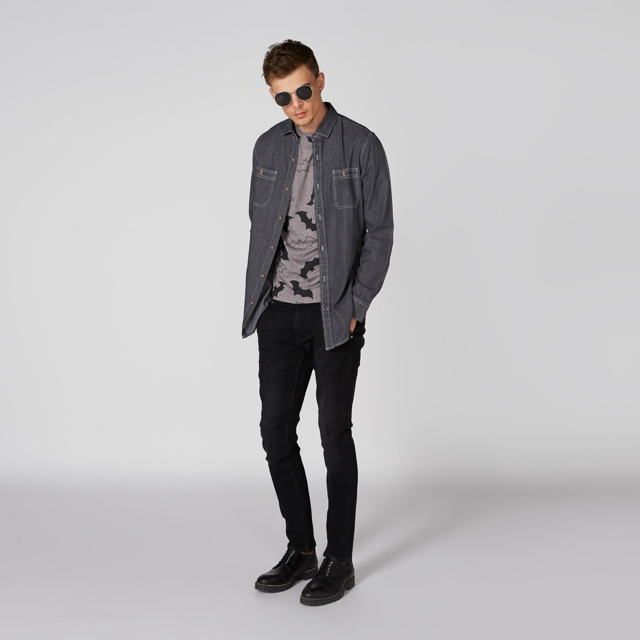 Full Length Jeans with Button Closure and Pocket Detail-men-clothing-bottoms-jeans-image-3