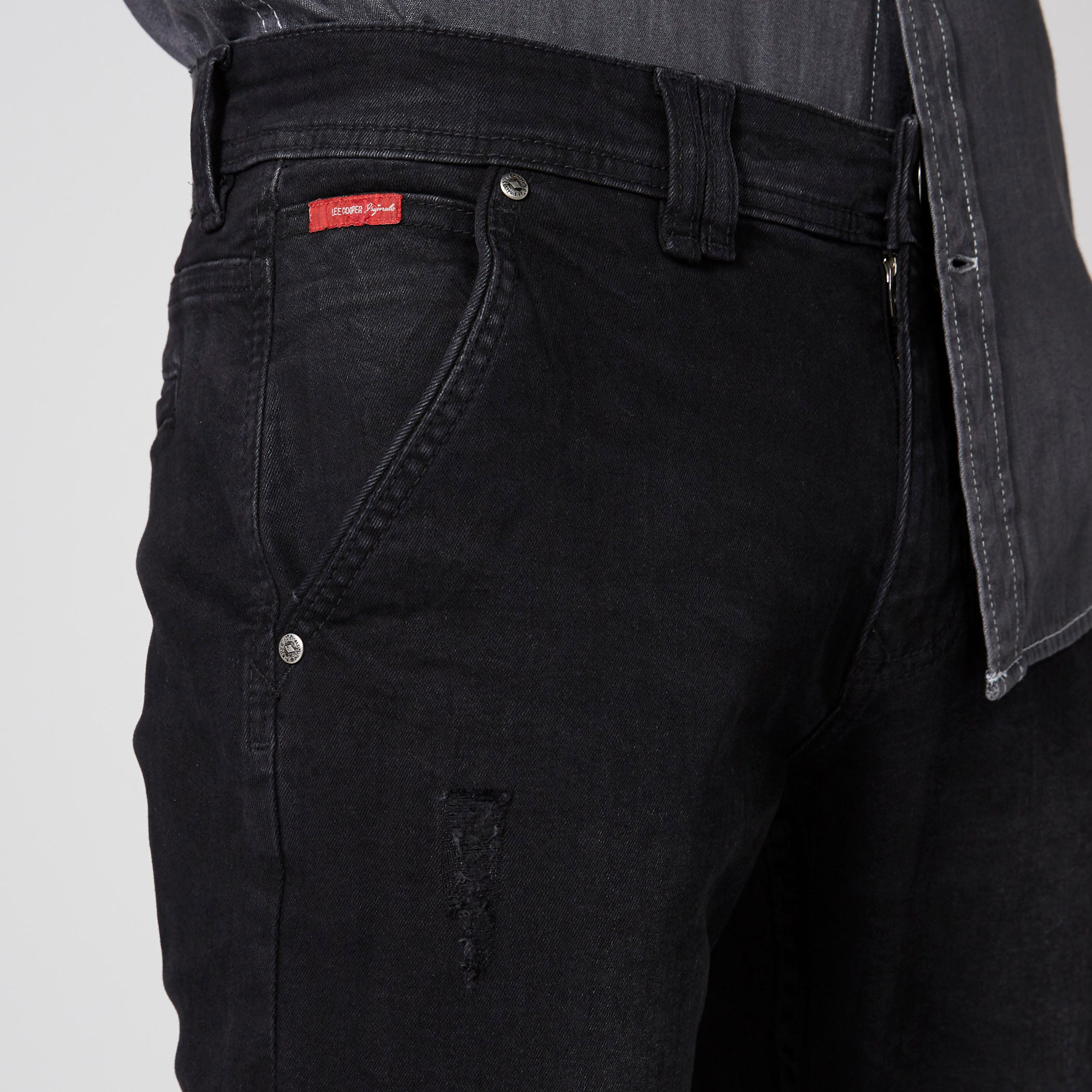 Full Length Jeans with Button Closure and Pocket Detail-men-clothing-bottoms-jeans-image-5