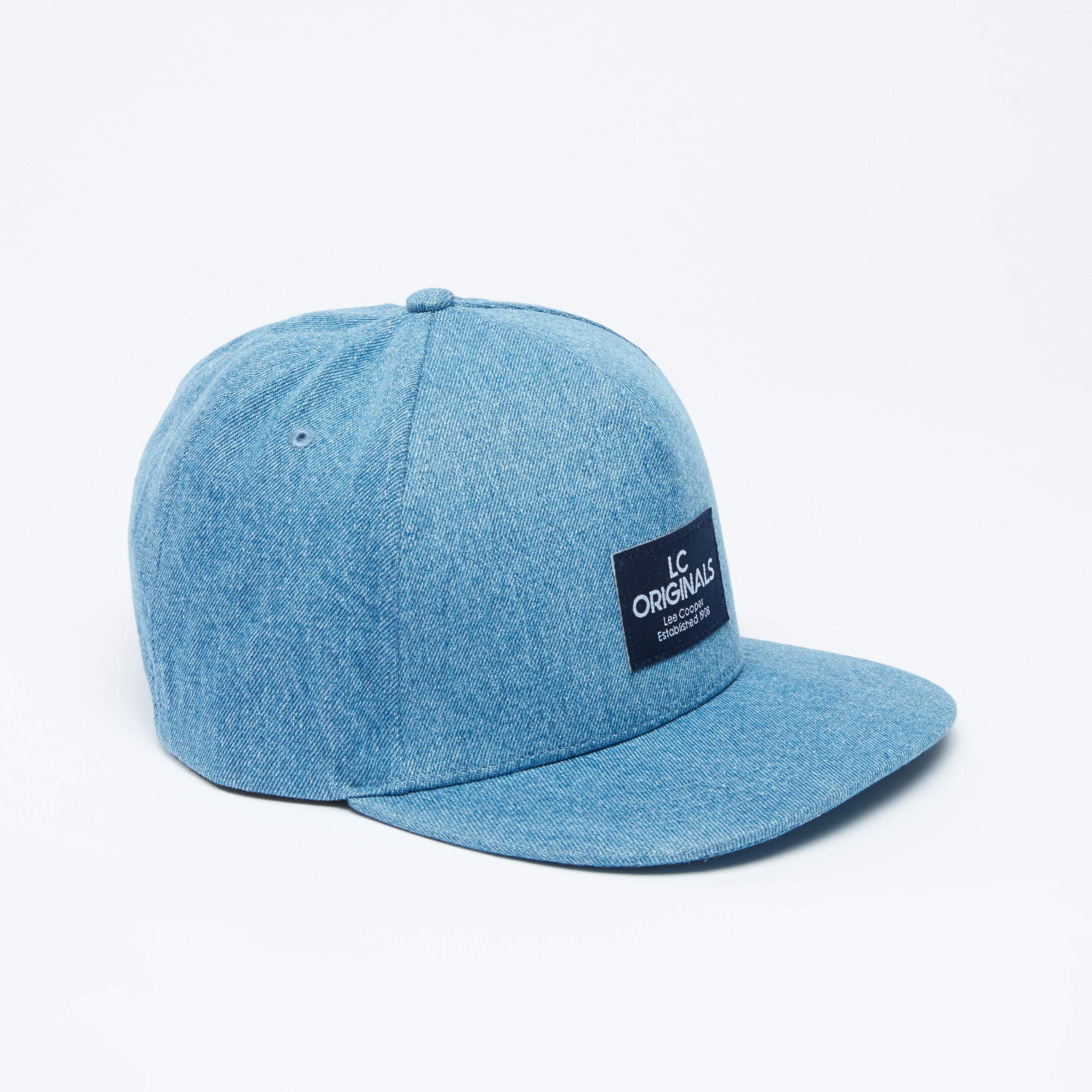 Lee Cooper Textured Cap with Snap Closure-men-caps-image-1