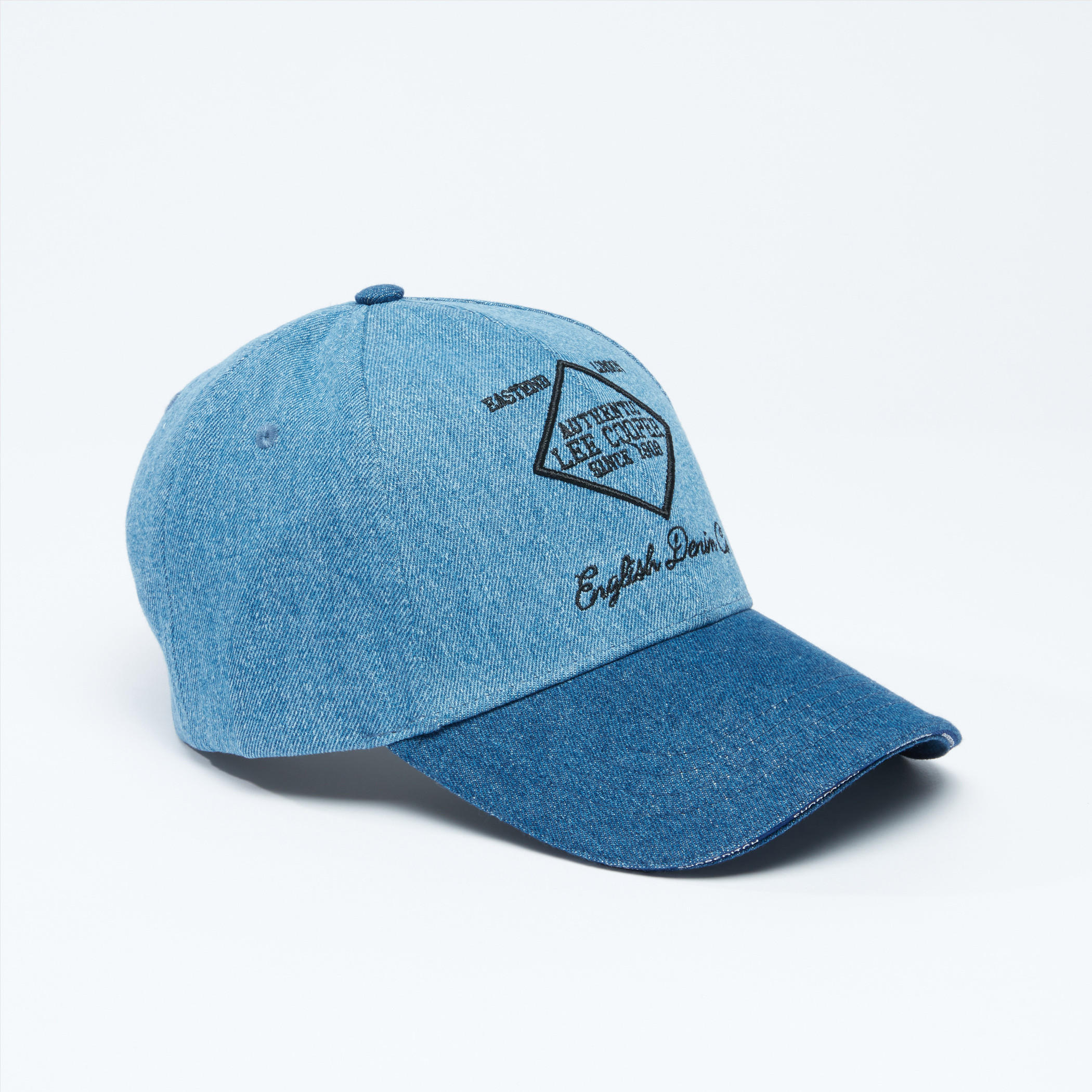 Lee Cooper Embroidered Cap with Snap Closure-men-caps-image-1