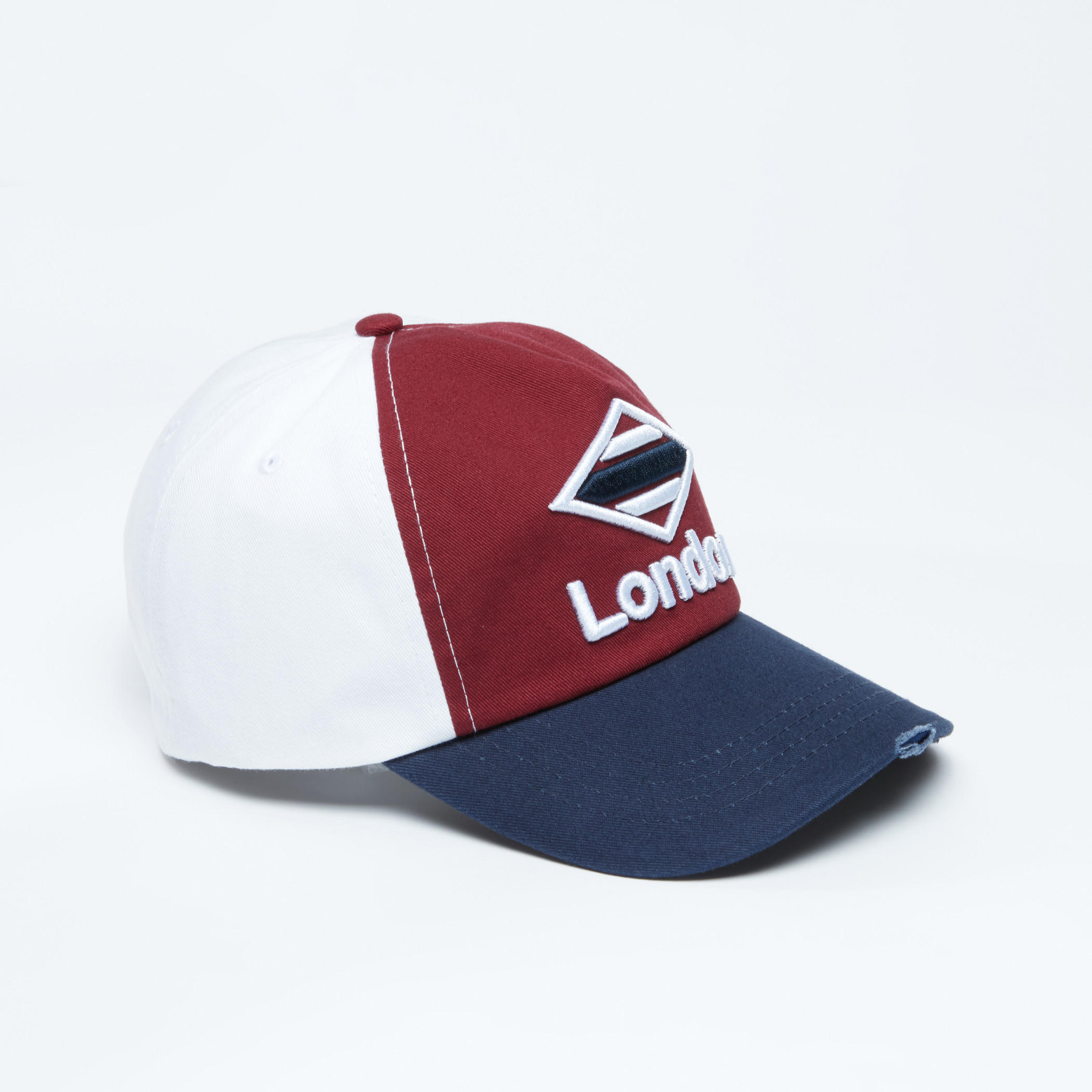 Lee Cooper Embroidered Cap with Snap Closure-men-caps-image-1