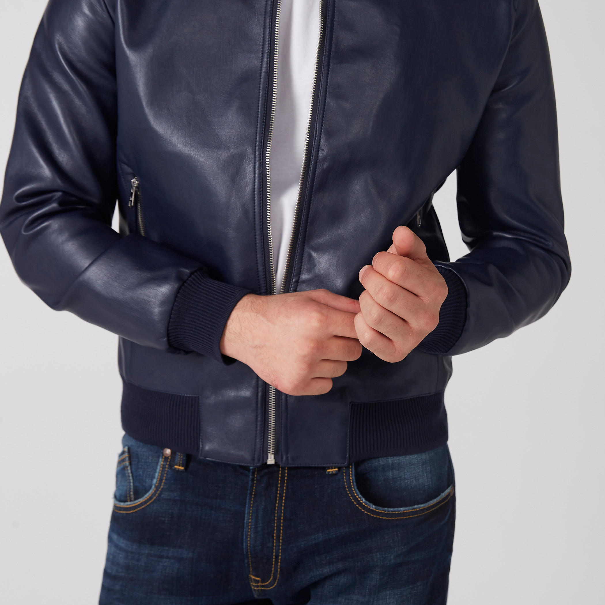 Long Sleeves Jacket and Zip Closure and Pocket Detail-men-clothing-jacketsandblazers-jackets-image-3