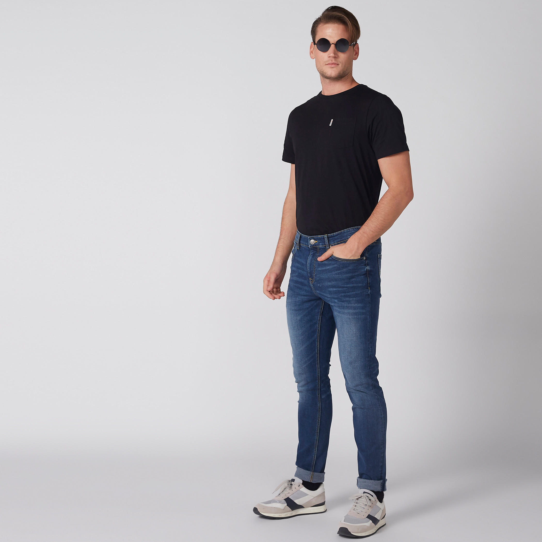 بنطال جينز طويل بزر إغلاق وجيوب-men-clothing-bottoms-jeans-image-2
