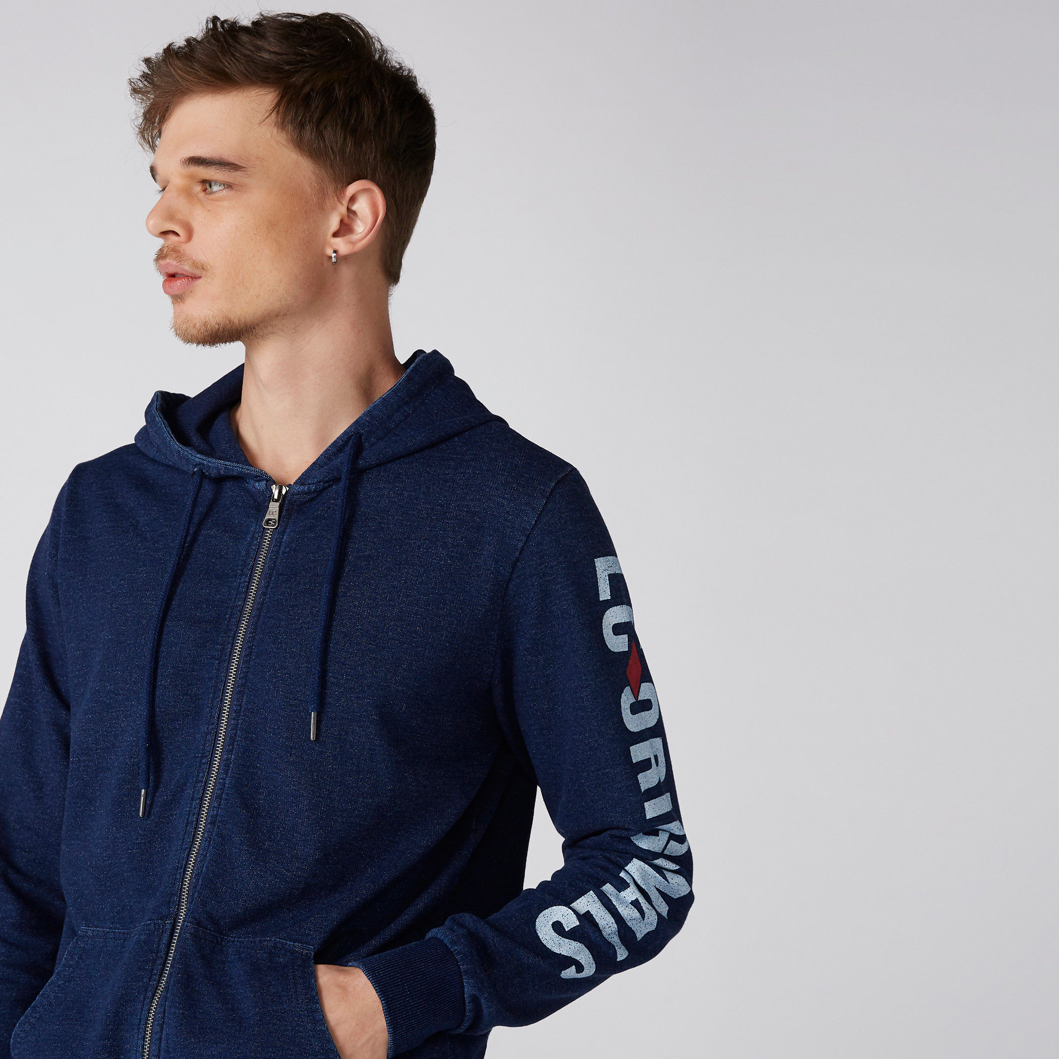 Printed Jacket with Long Sleeves and Hood-men-winterwear-hoodiesandsweatshirts-image-7