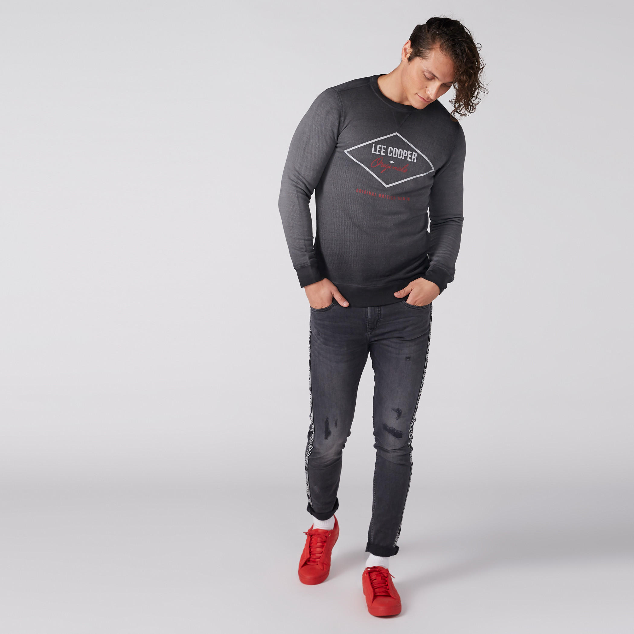Lee Cooper Printed Long Sleeves Sweatshirt-men-winterwear-hoodiesandsweatshirts-image-1