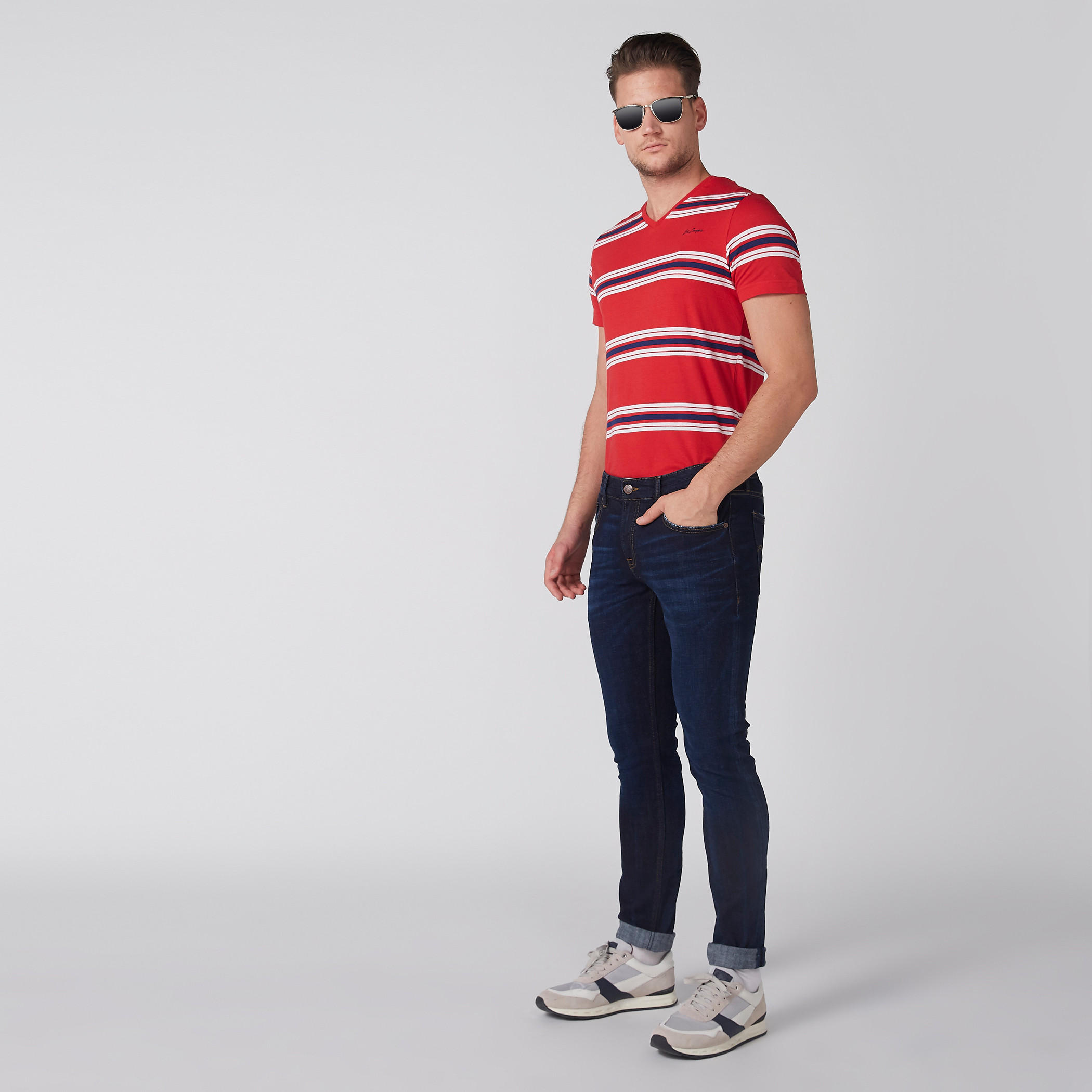 بنطال جينز طويل بزر إغلاق وجيوب-men-clothing-bottoms-jeans-image-3