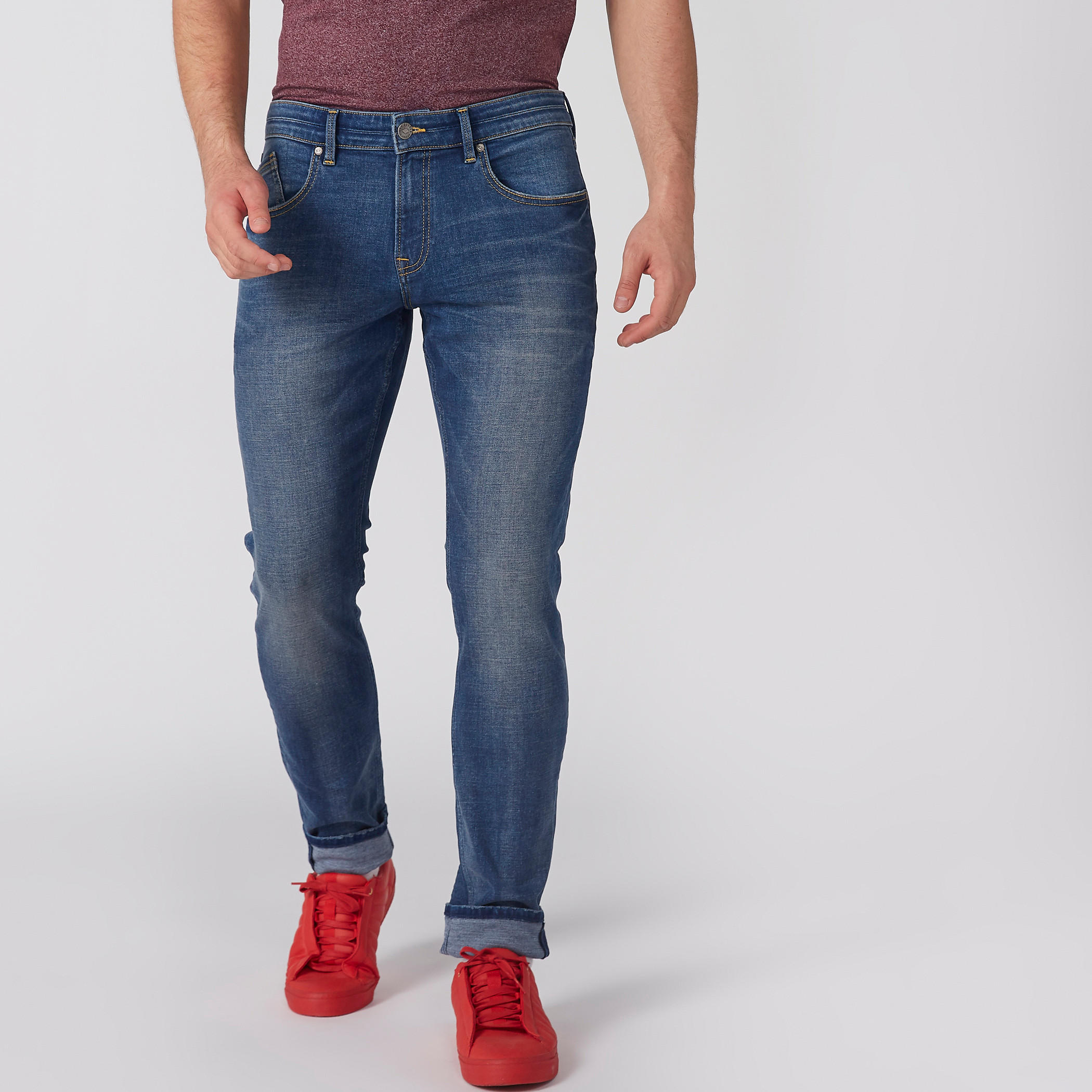 بنطال جينز طويل بزر إغلاق وجيوب-men-clothing-bottoms-jeans-image-3