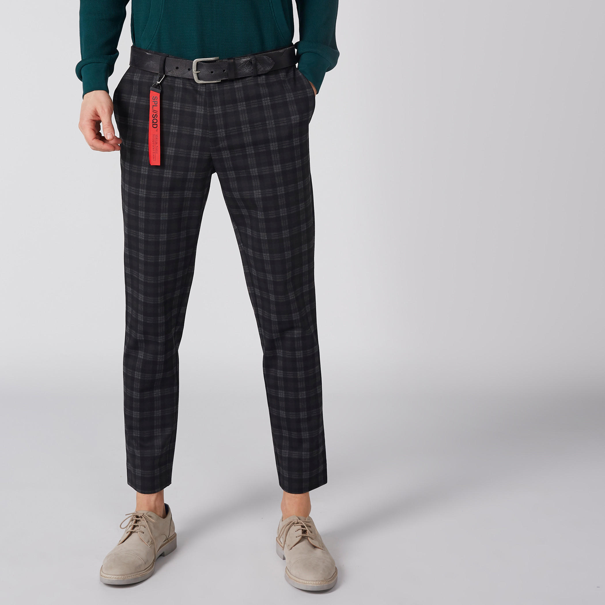 Lee Cooper Textured Belt with Pin Buckle-men-beltsandwallets-belts-image-2