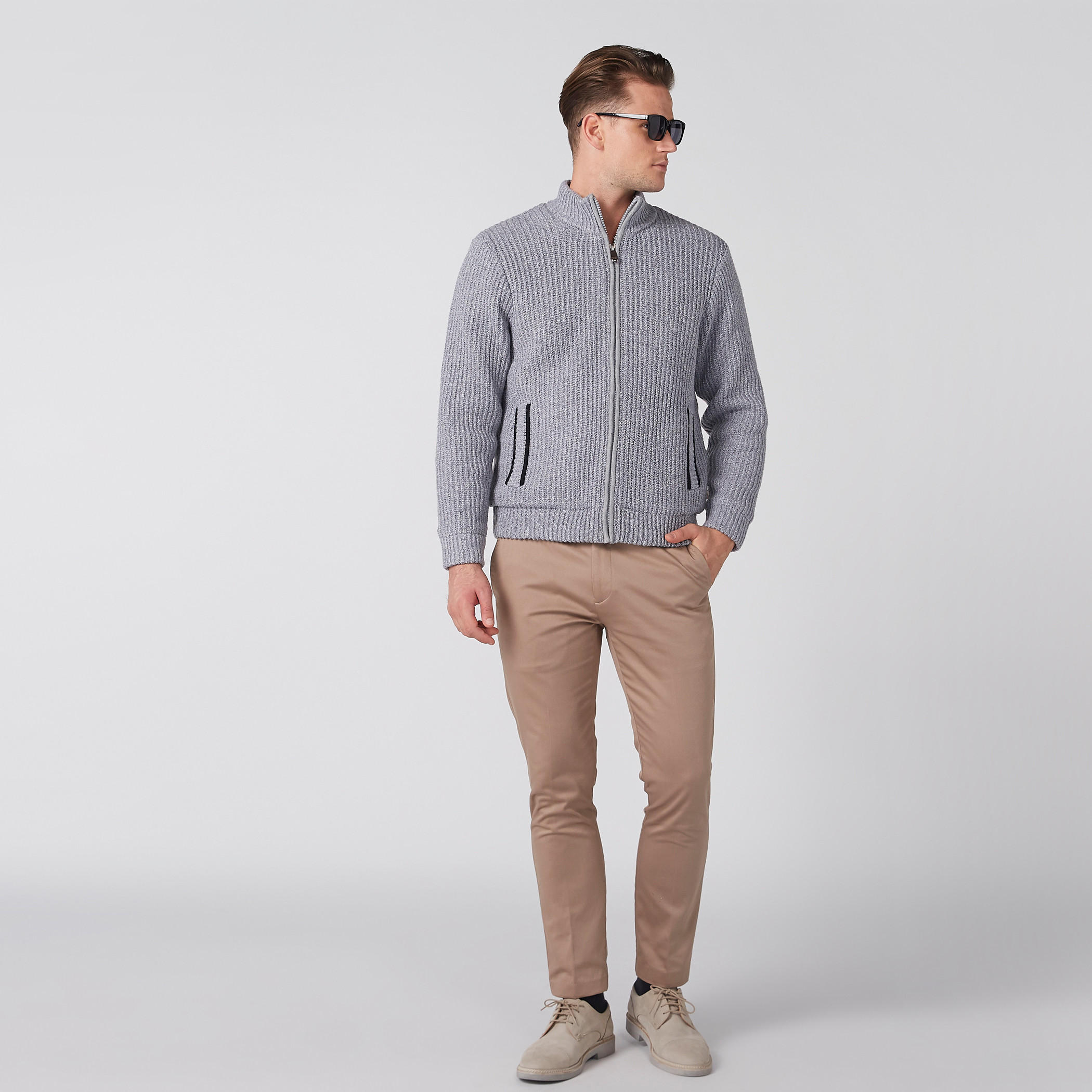 جاكيت بياقة عالية وسحّاب إغلاق وجيوب-men-clothing-sweatersandpullovers-image-3