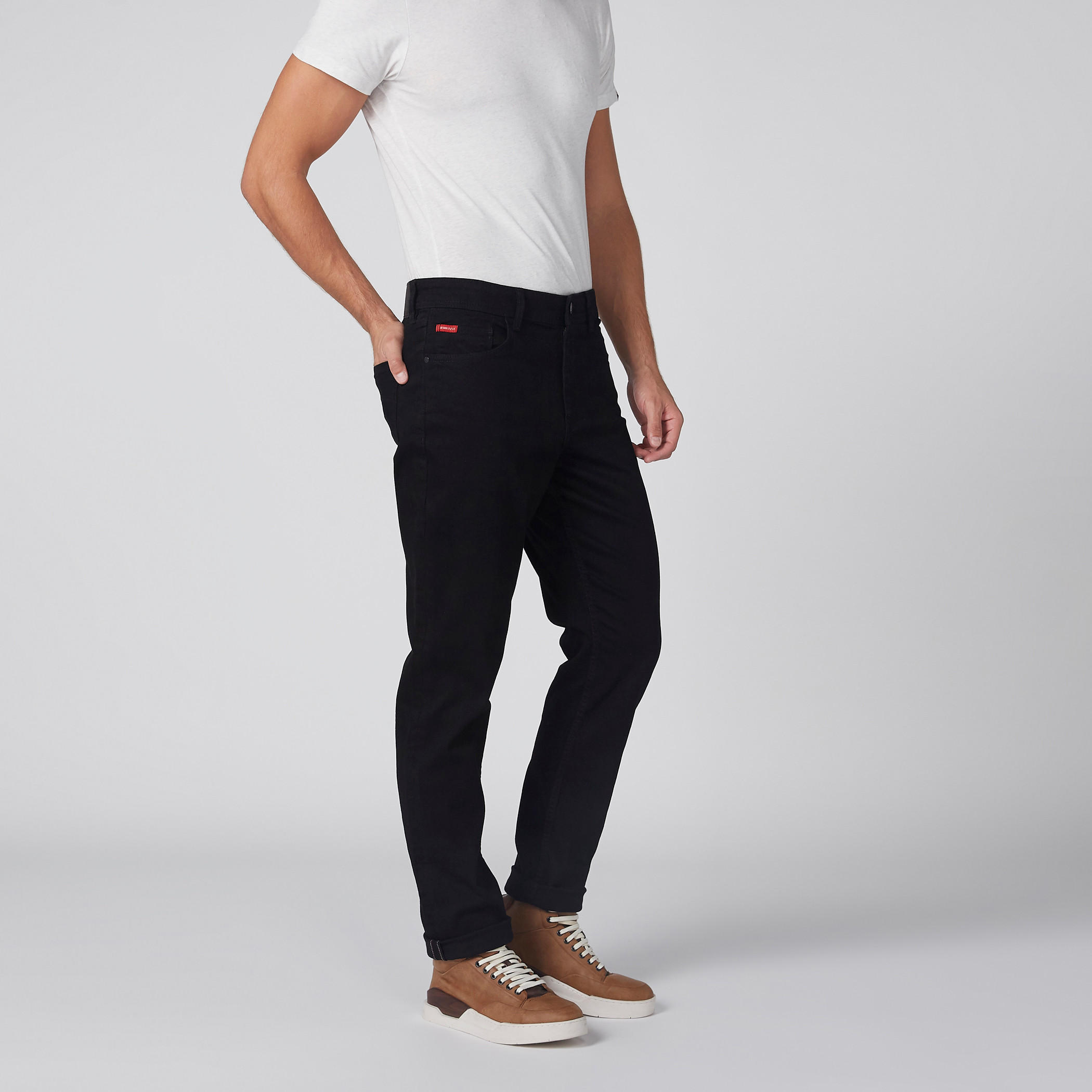 بنطال جينز طويل بقصّة مستقيمة وزر إغلاق-men-clothing-bottoms-jeans-image-1