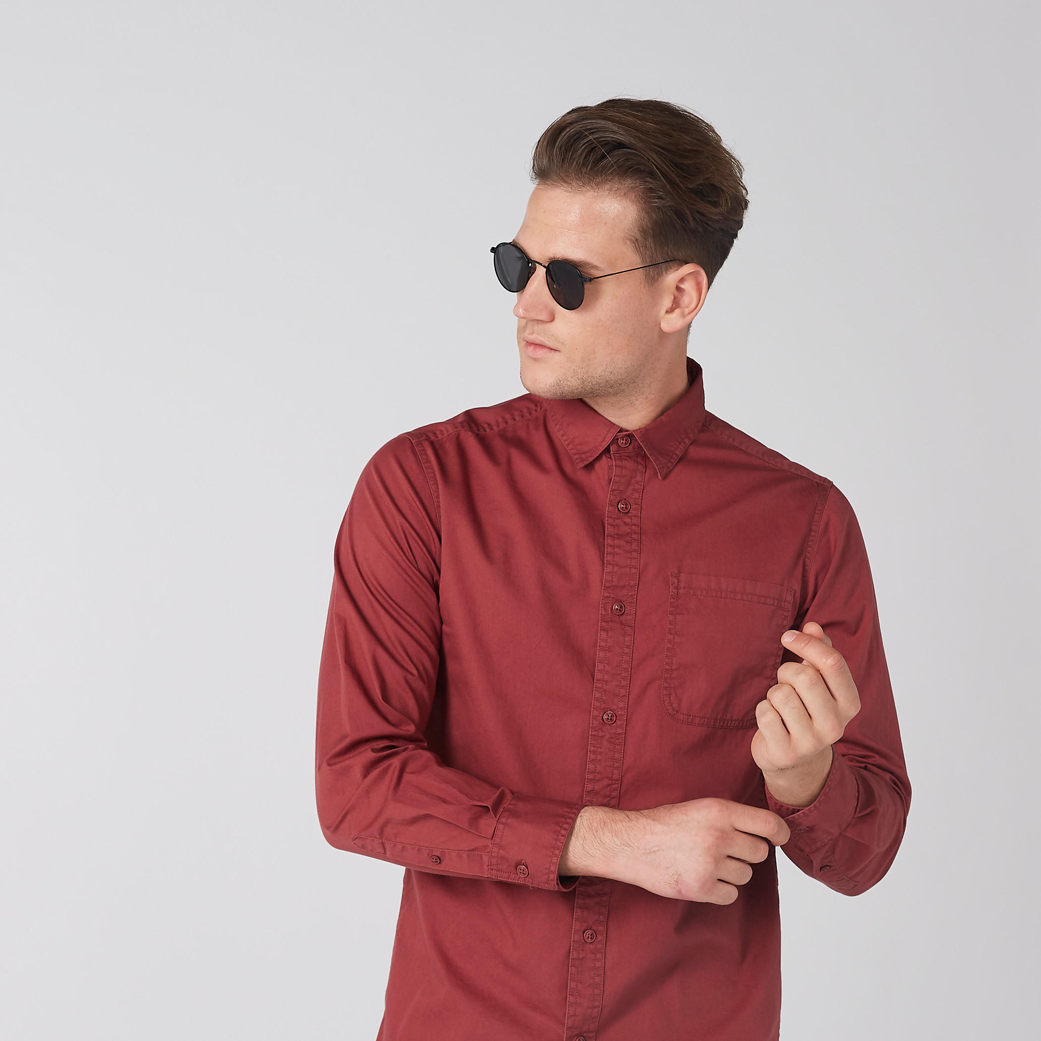 قميص بأكمام طويلة وأزرار-men-clothing-shirts-image-2