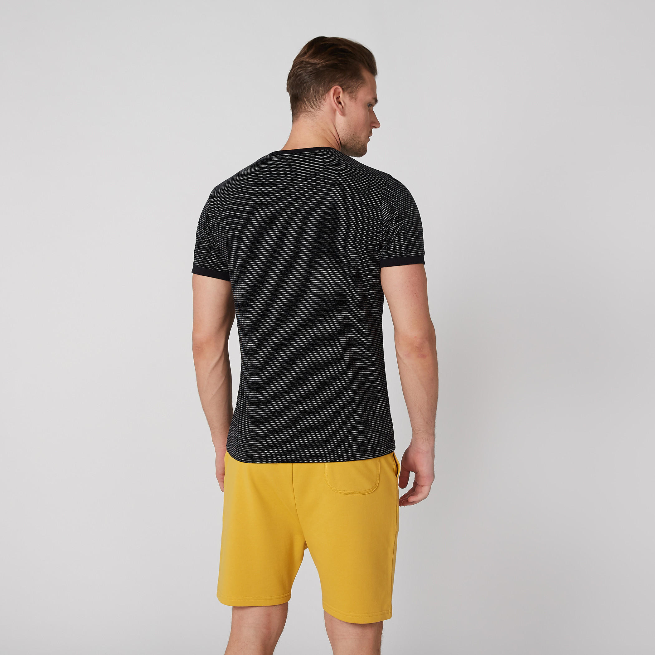 Striped T-Shirt with Round Neck and Short Sleeves-men-clothing-tshirtsandpolos-tshirts-image-3