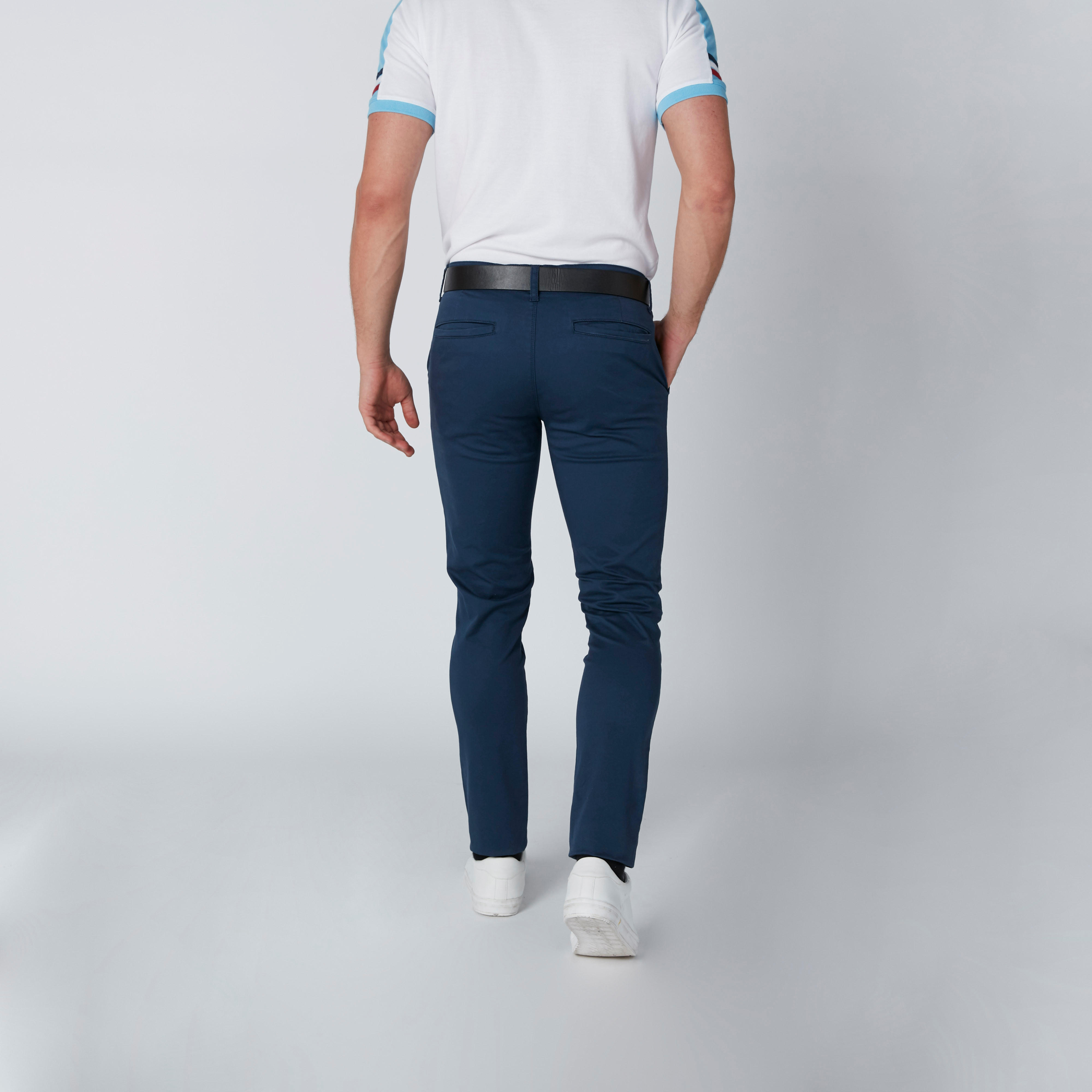 بنطال شينو بجيوب من لي كوبر-men-clothing-bottoms-trousersandchinos-trousers-image-2