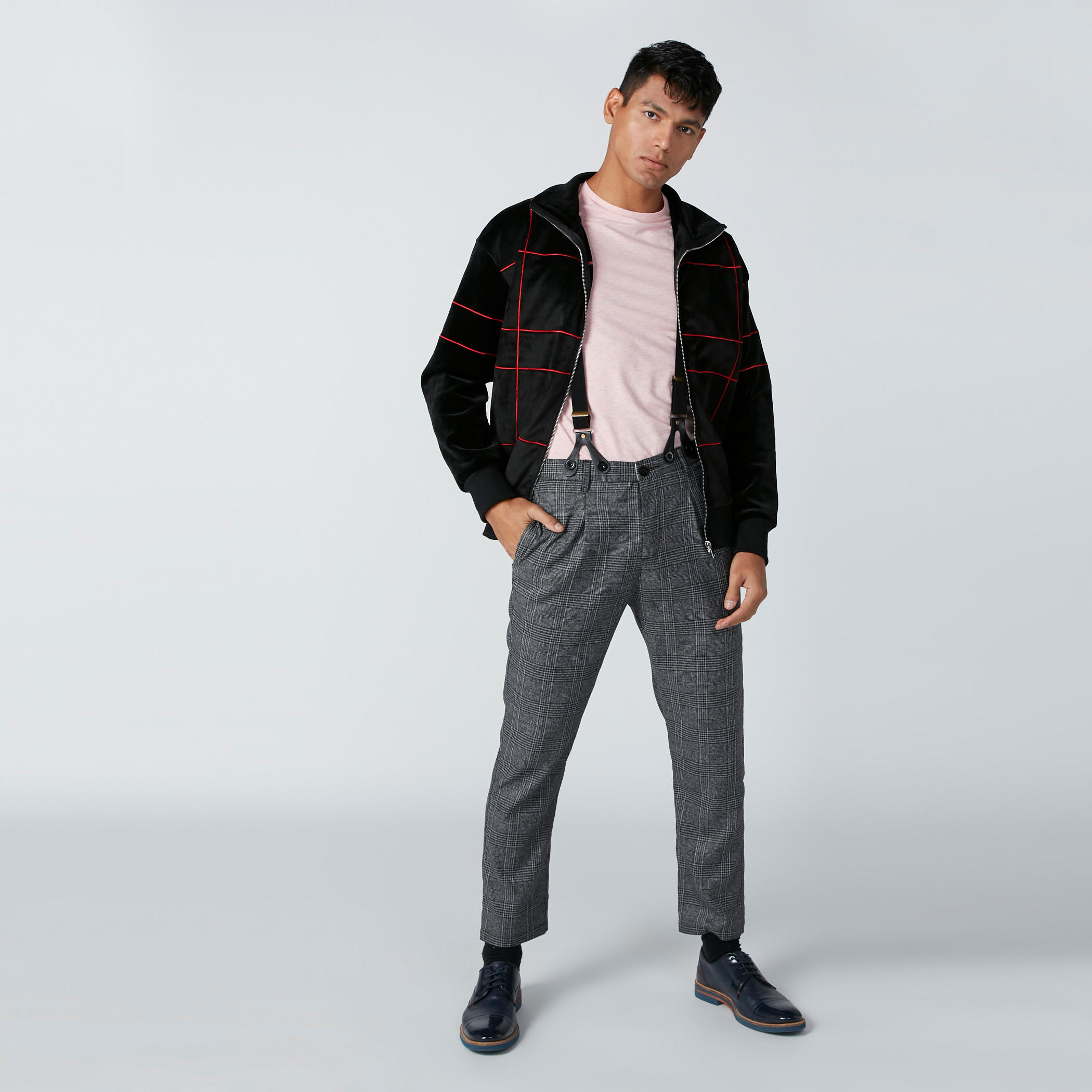 تيشيرت بياقة مستديرة وأكمام قصيرة من لي كوبر-men-clothing-tshirtsandpolos-tshirts-image-3