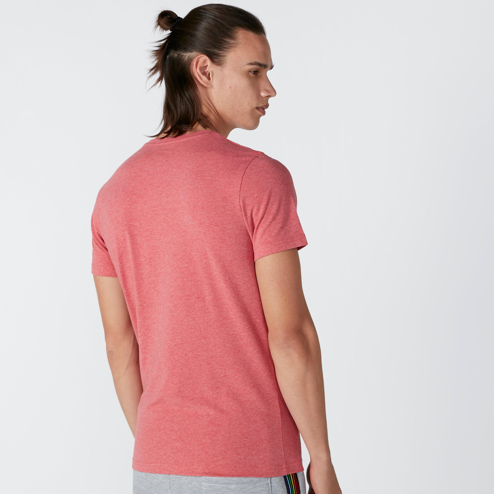 تيشيرت بقصّة عادية وياقة مستديرة وأكمام قصيرة من لي كوبر-men-clothing-tshirtsandpolos-tshirts-image-1